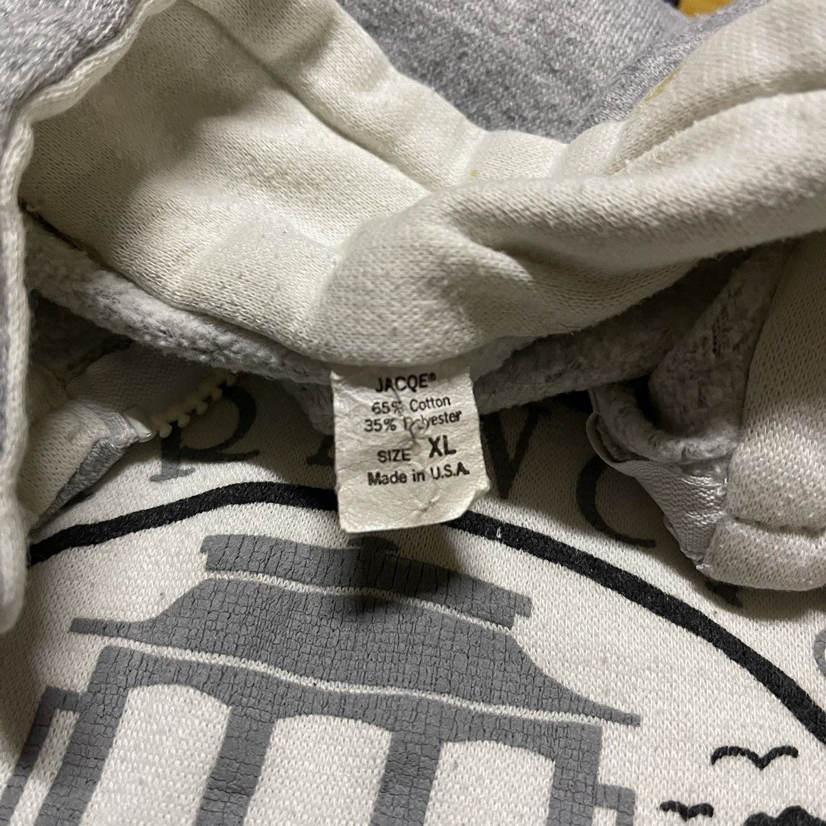 Vintage Vintage 80s san fracisco california sweatshirt half zipper Size US XL / EU 56 / 4 - 3 Thumbnail