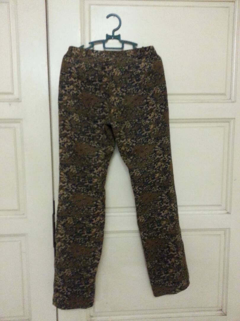 A.P.C. APC wax cotton pants leopard design Size US 28 / EU 44 - 2 Thumbnail