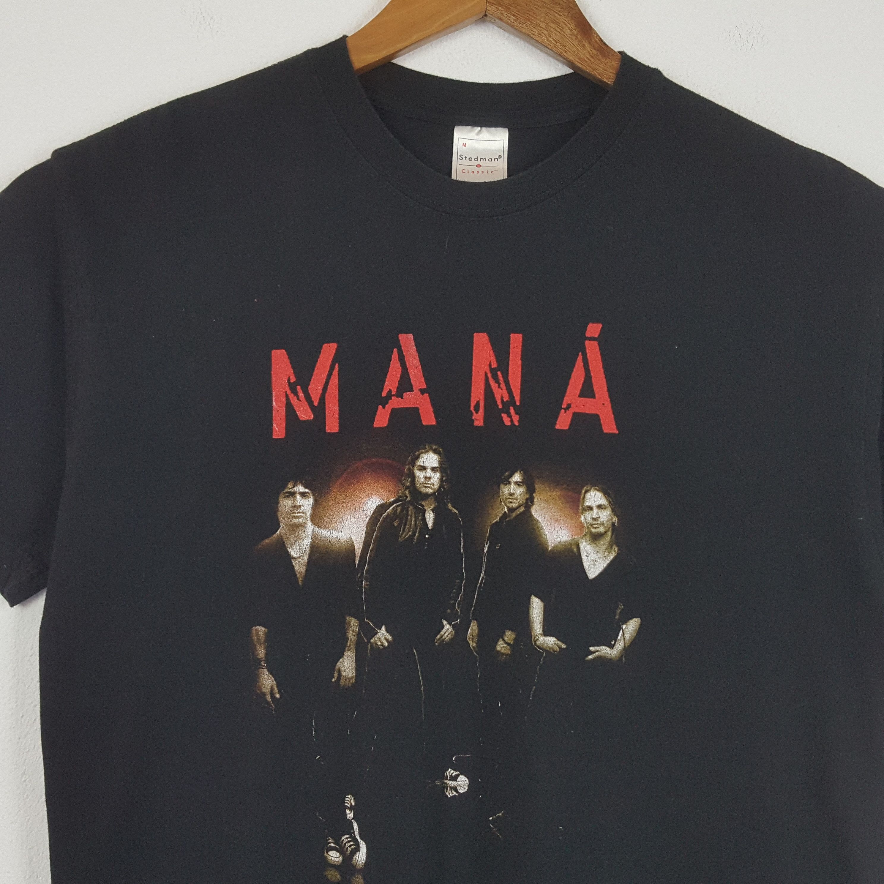 Band Tees × Vintage Vintage MANA' Mexican Latina Rock Band t-shirt Size US L / EU 52-54 / 3 - 2 Thumbnail