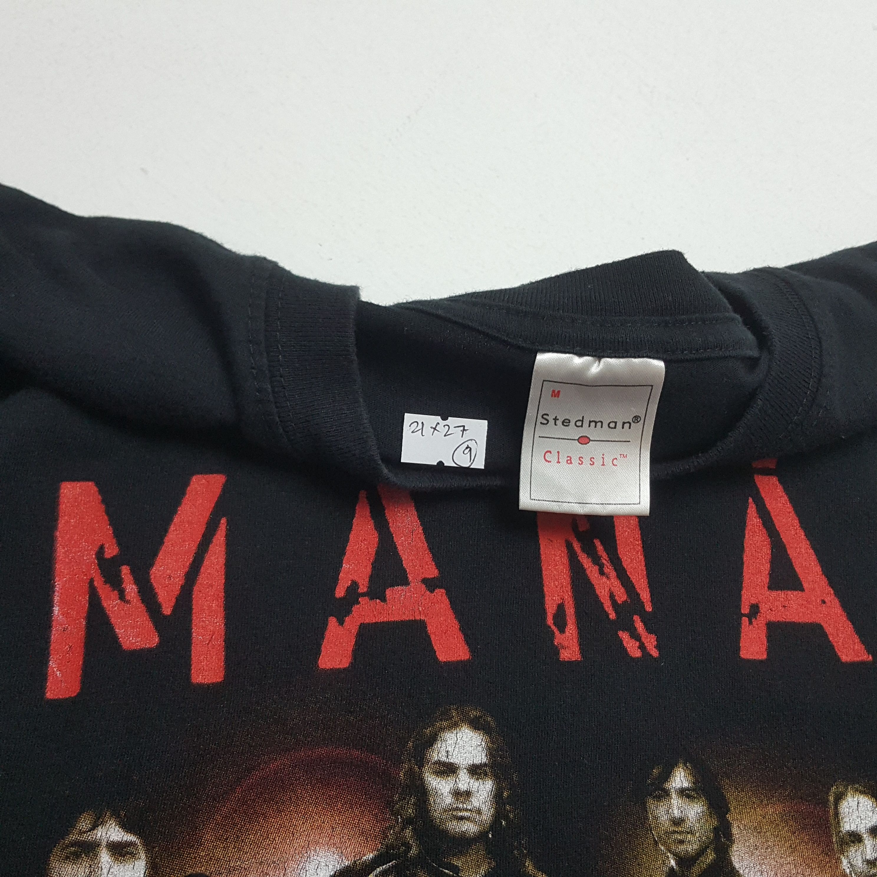 Band Tees × Vintage Vintage MANA' Mexican Latina Rock Band t-shirt Size US L / EU 52-54 / 3 - 4 Thumbnail