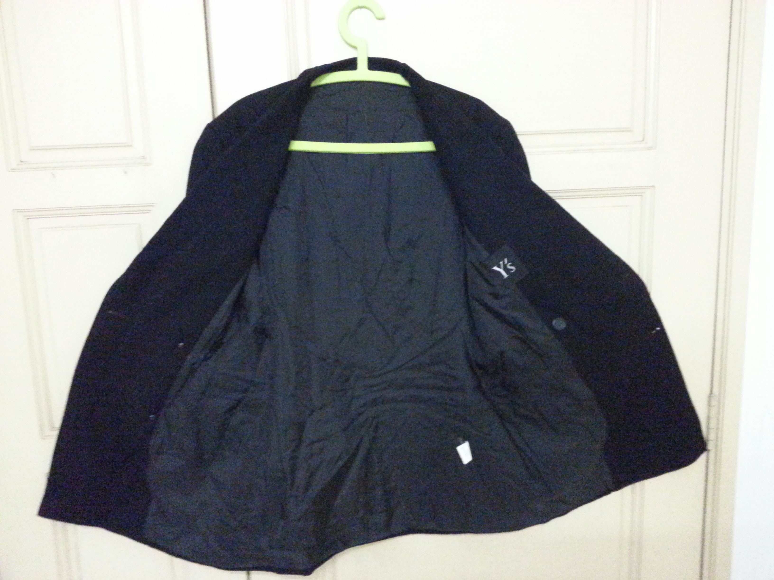 Yohji Yamamoto Y's by Yohji Yamamoto Wool Jacket / Coat /Blazer Size US M / EU 48-50 / 2 - 2 Thumbnail