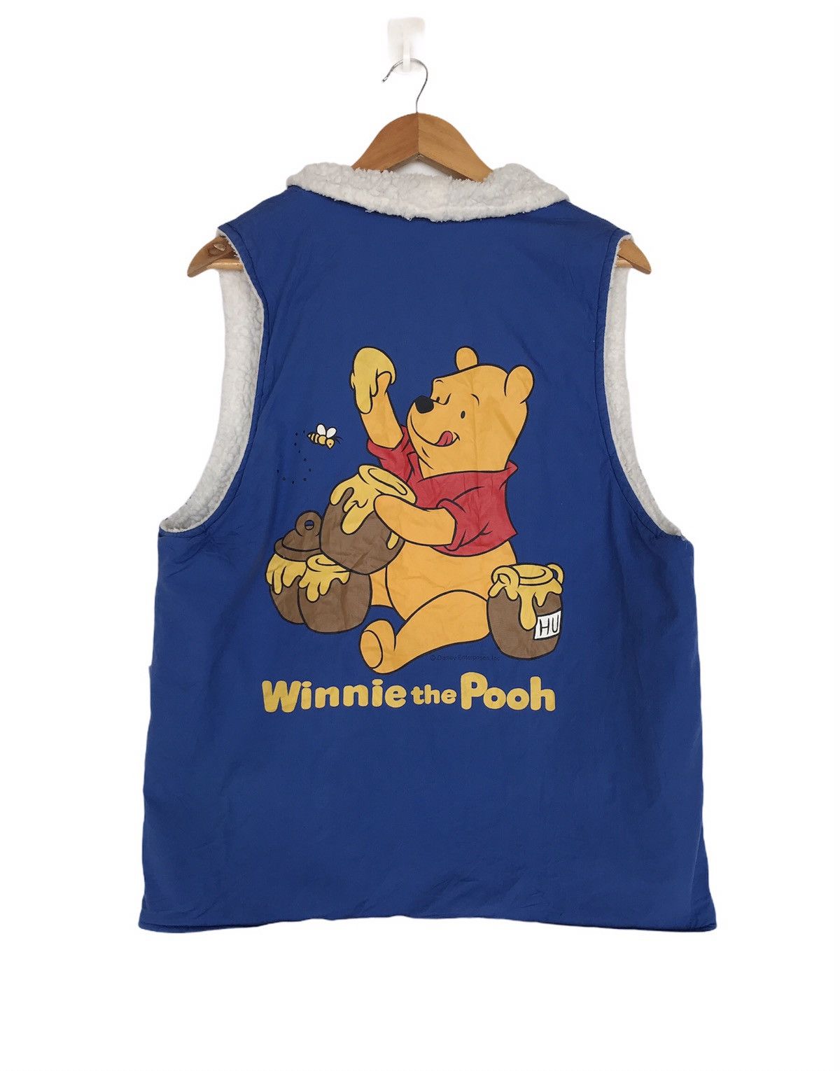 Cartoon Network × Disney The Pooh Overprint Vest Sleep Wear Sherpa Size US M / EU 48-50 / 2 - 1 Thumbnail