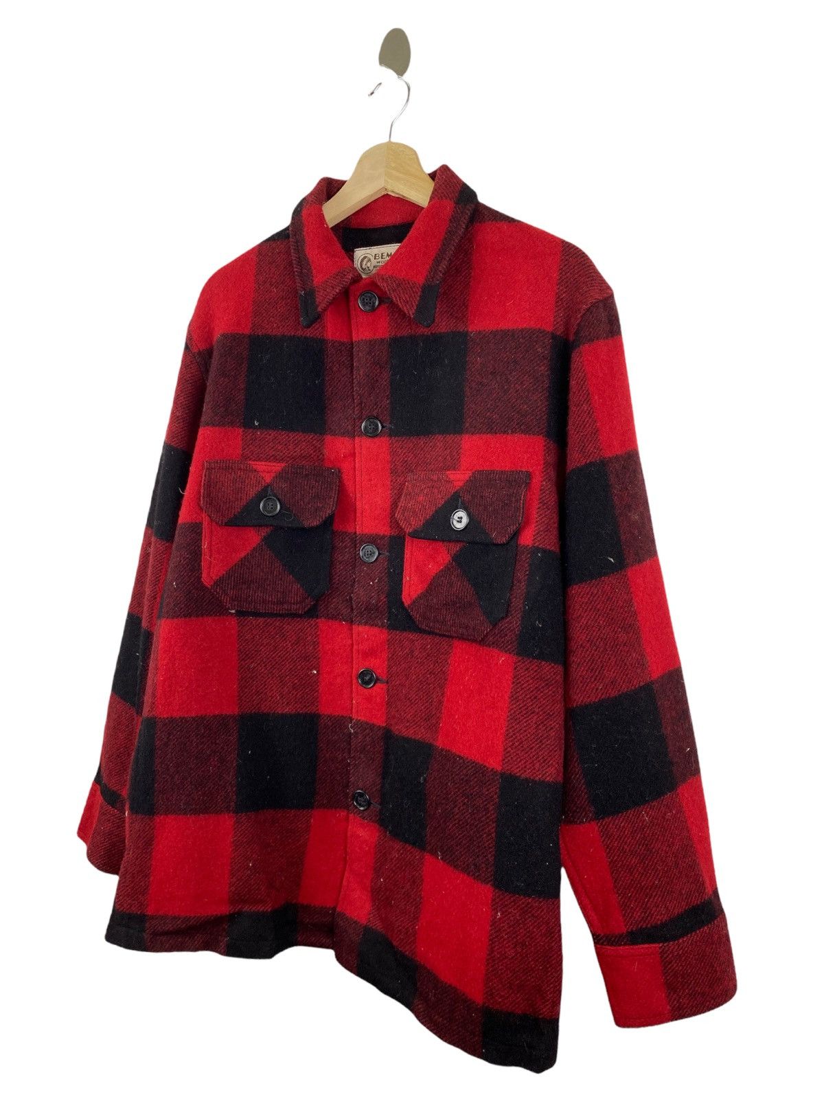 Vintage Vintage Bemidji woolen mills tartan jacket Size US M / EU 48-50 / 2 - 2 Thumbnail