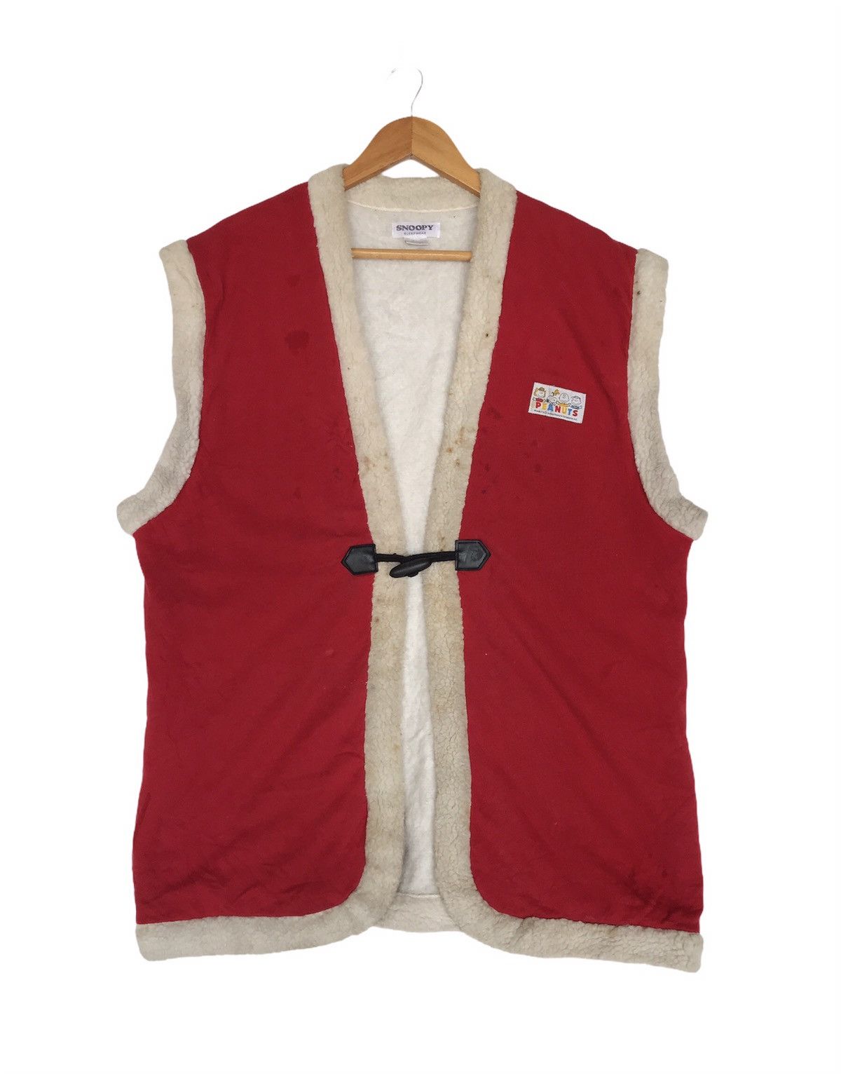 Cartoon Network × Peanuts Vintage Snoopy Peanuts Sleepwear Vest Sherpa lining Size US L / EU 52-54 / 3 - 2 Thumbnail
