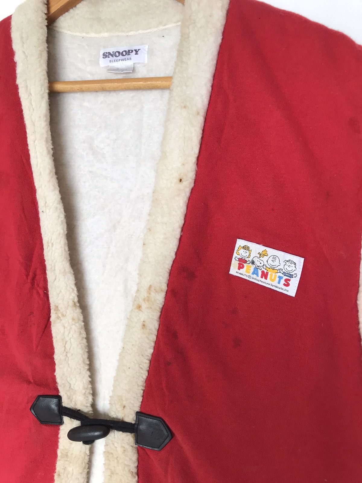 Cartoon Network × Peanuts Vintage Snoopy Peanuts Sleepwear Vest Sherpa lining Size US L / EU 52-54 / 3 - 3 Thumbnail