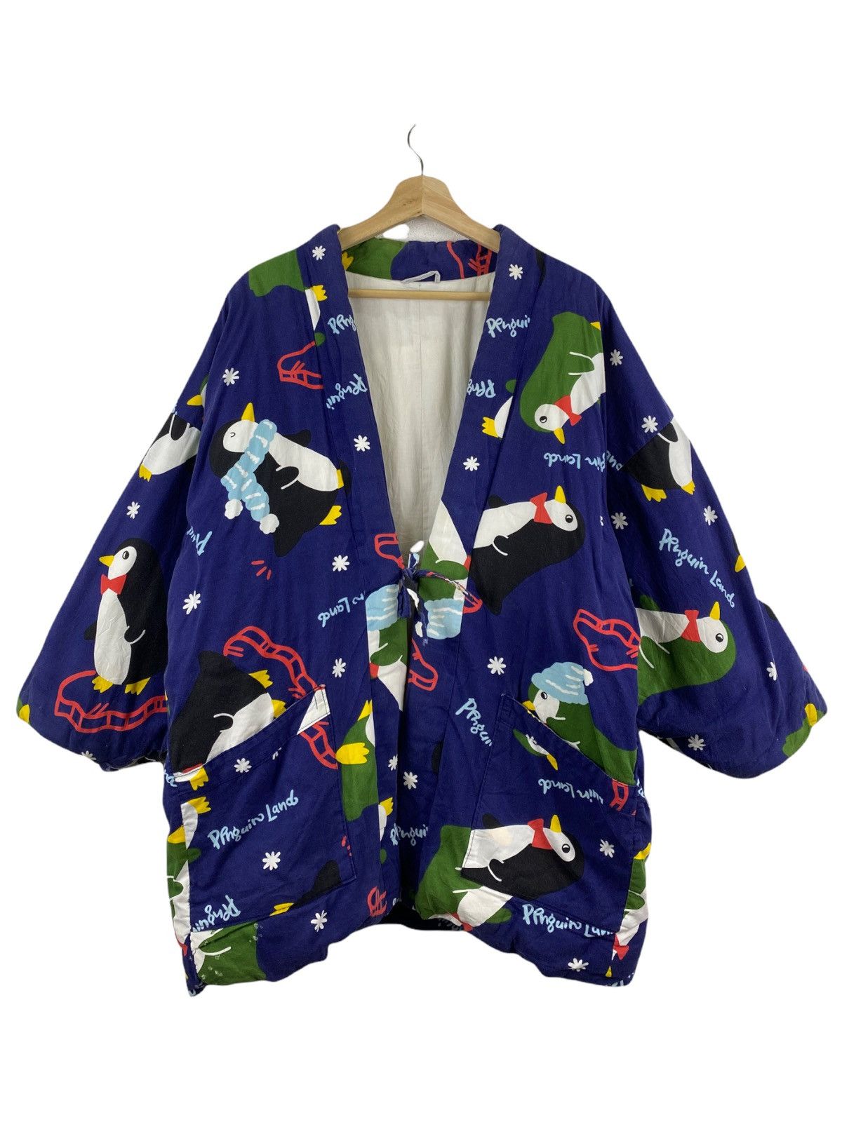 image of Komono Vintage Over Printed Kimono Jacket, Men's (Size Large)