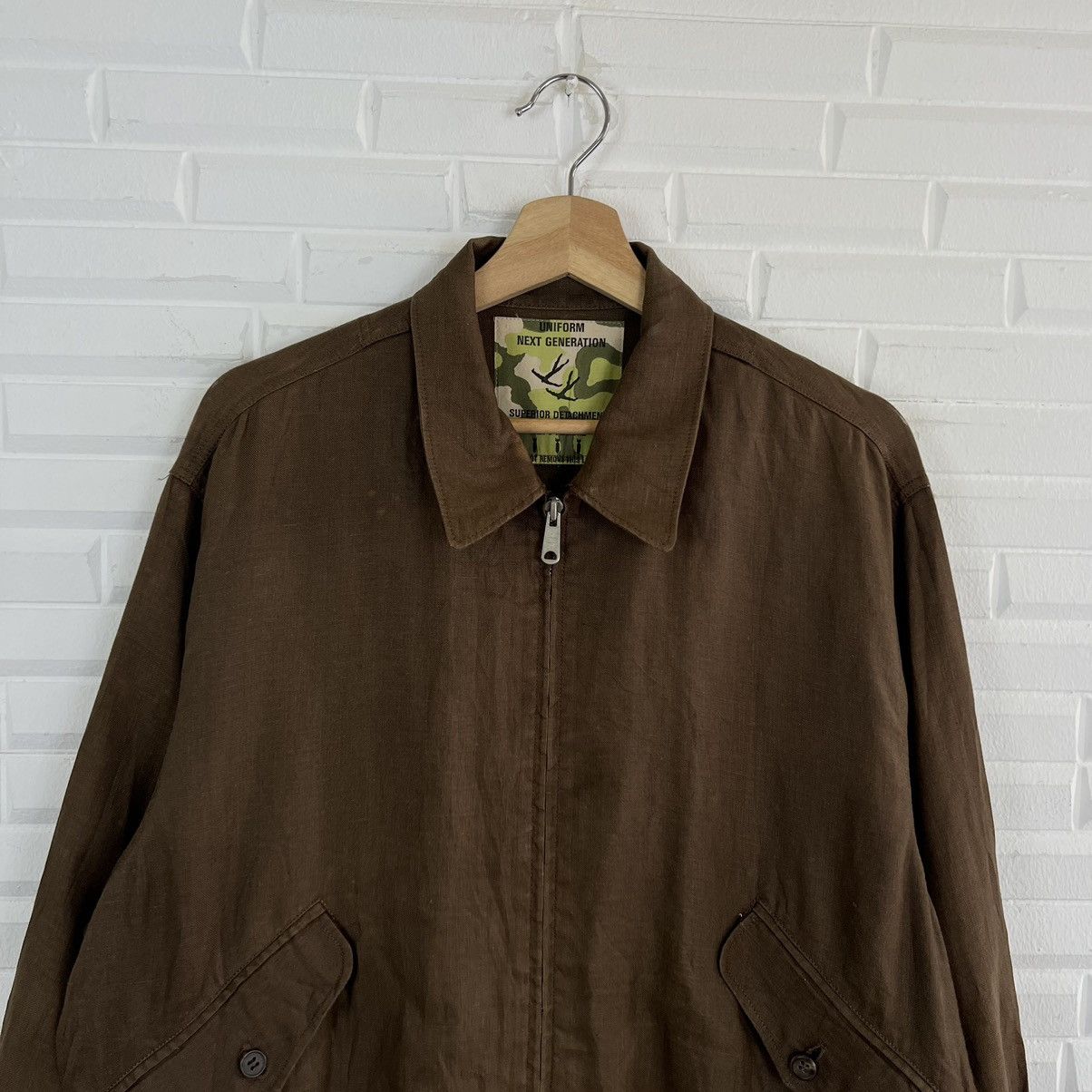 Japanese Brand RARE UNIFORM NEXT GENERATION BIG LOGO MILITARY COLLECTIONS Size US L / EU 52-54 / 3 - 4 Thumbnail