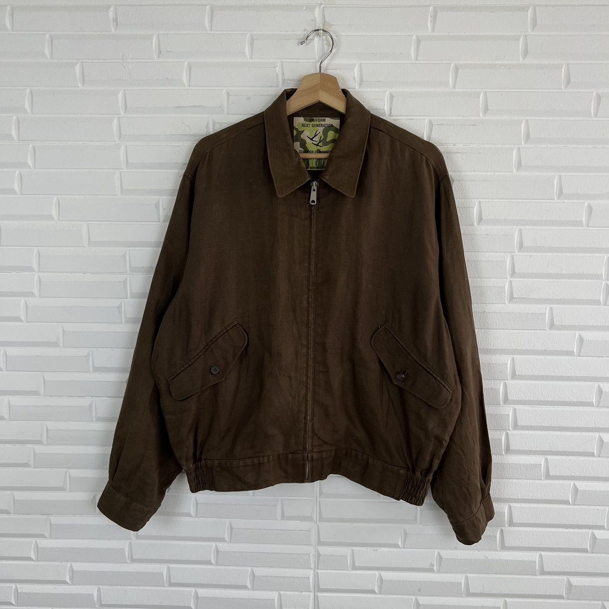 Japanese Brand RARE UNIFORM NEXT GENERATION BIG LOGO MILITARY COLLECTIONS Size US L / EU 52-54 / 3 - 2 Thumbnail