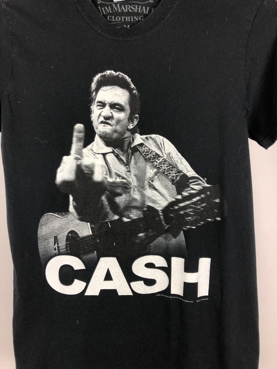 Band Tees CASH Jim Marshall vintage rock t-shirts size M Size US M / EU 48-50 / 2 - 2 Thumbnail