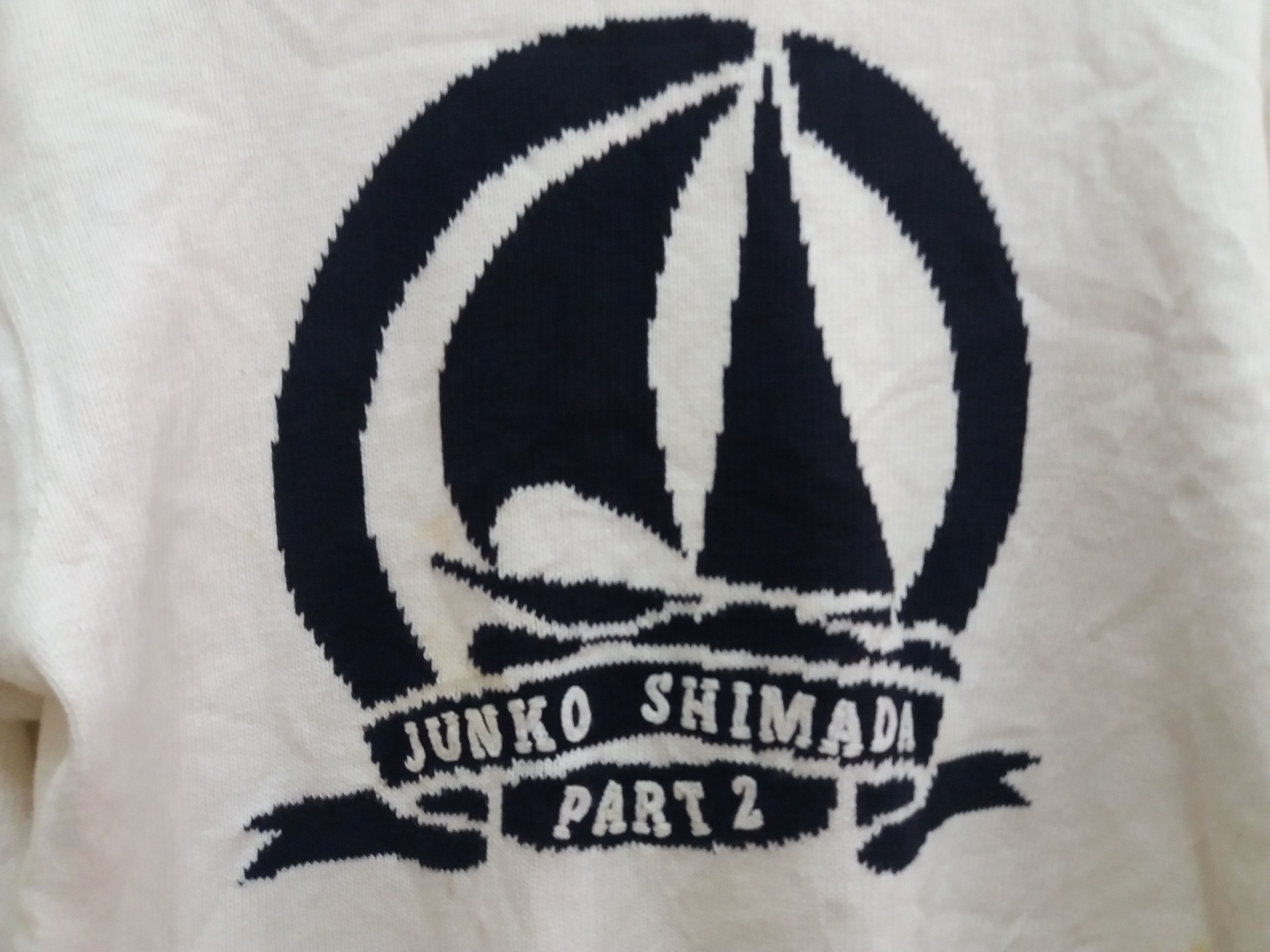 Junko Shimada JUNKO SHIMADA Part 2 big logo sweaters/knitwear Size US M / EU 48-50 / 2 - 2 Thumbnail
