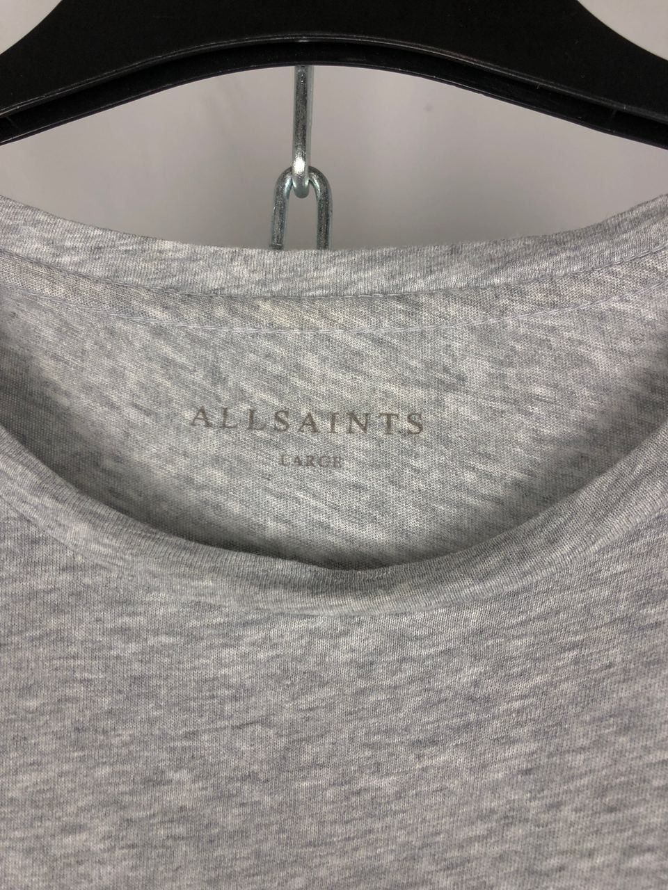 Allsaints Allsaints gray T-shirts size L Size US S / EU 44-46 / 1 - 3 Thumbnail