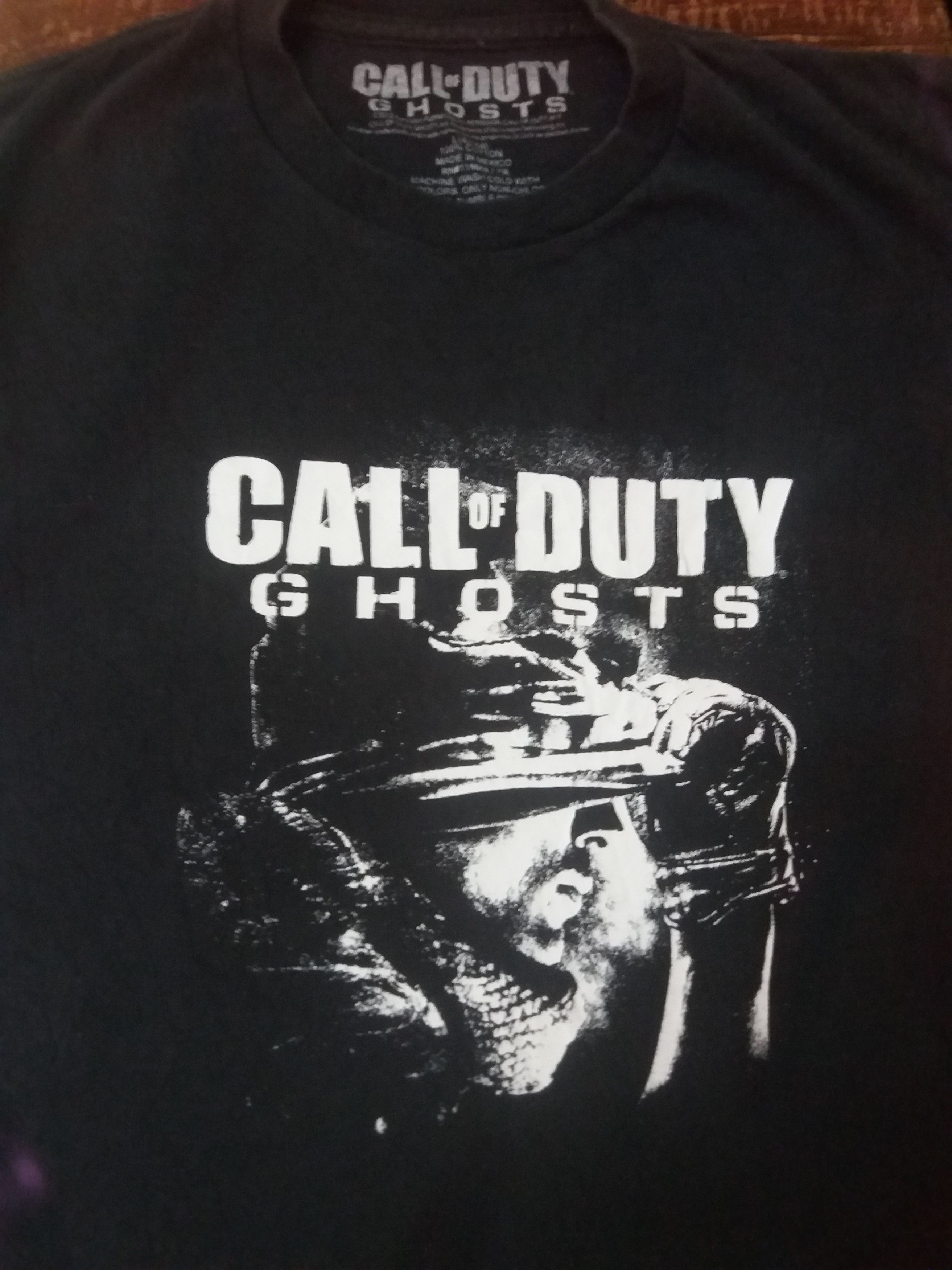 Playstation Call of Duty Ghosts t-shirt/PS5/Xbox 360 Size US L / EU 52-54 / 3 - 5 Thumbnail