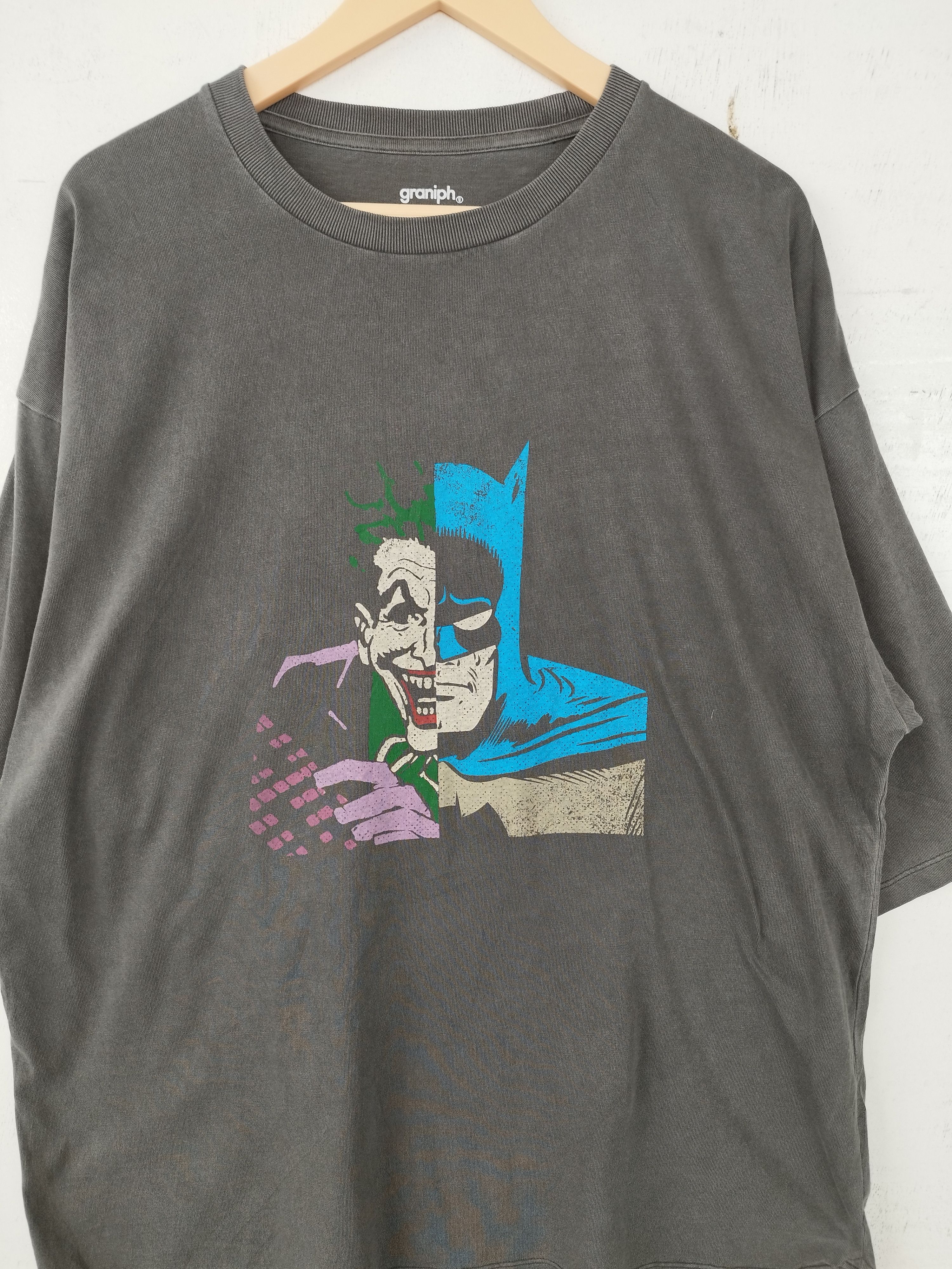 DC Comics 🔥 Batman and Joker t shirt movies Size US XL / EU 56 / 4 - 2 Thumbnail