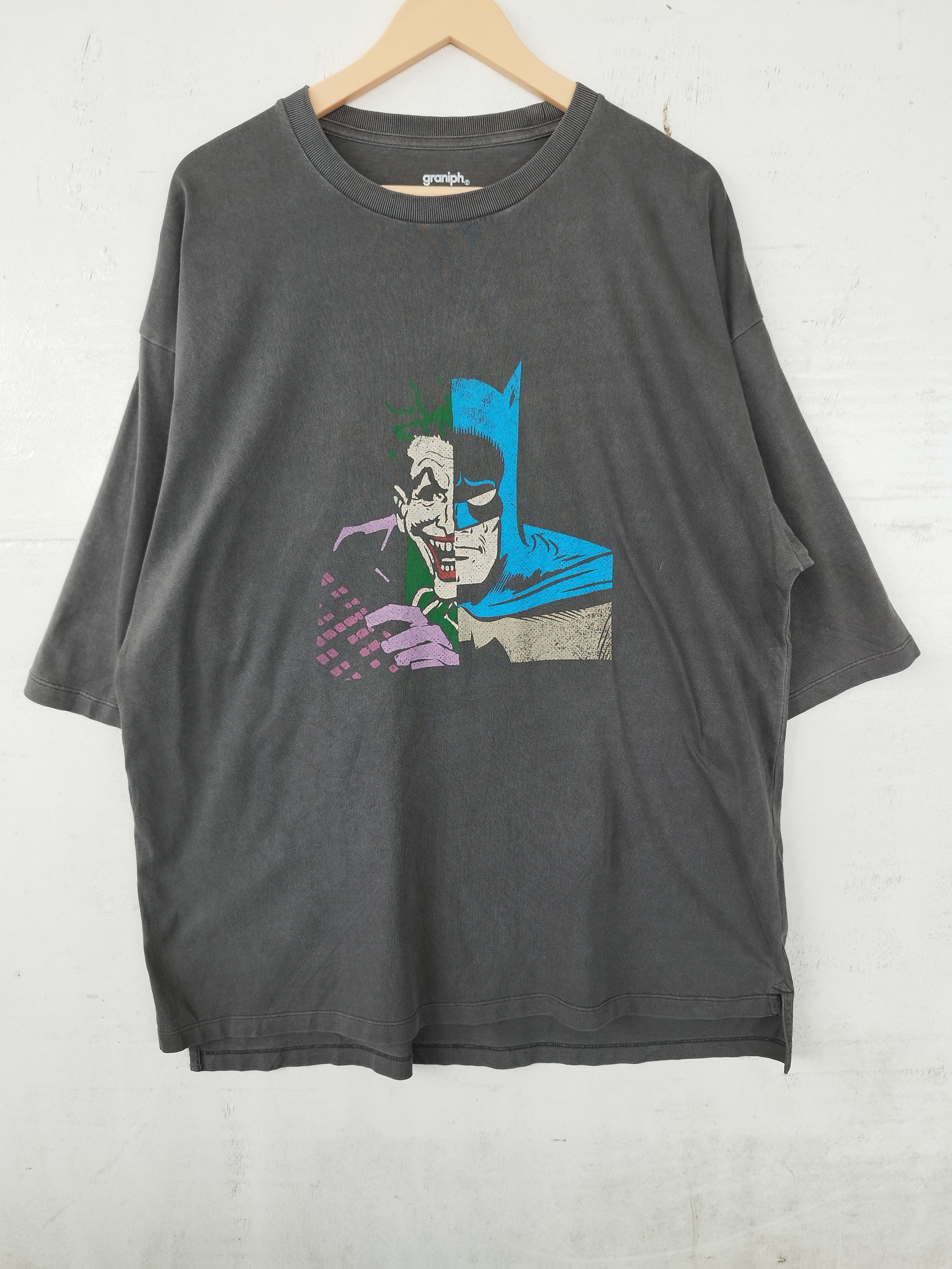 DC Comics 🔥 Batman and Joker t shirt movies Size US XL / EU 56 / 4 - 3 Thumbnail