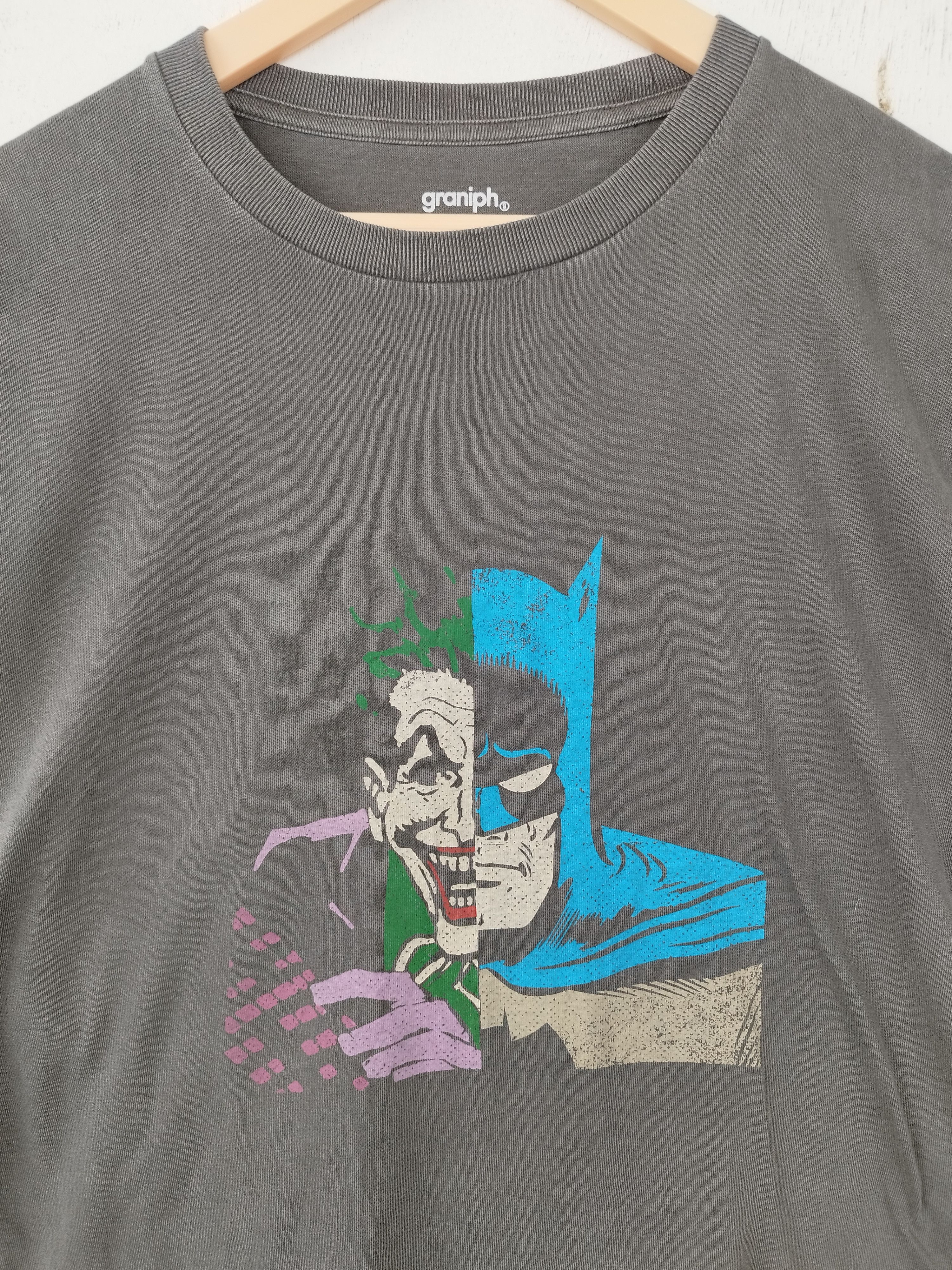 DC Comics 🔥 Batman and Joker t shirt movies Size US XL / EU 56 / 4 - 1 Thumbnail