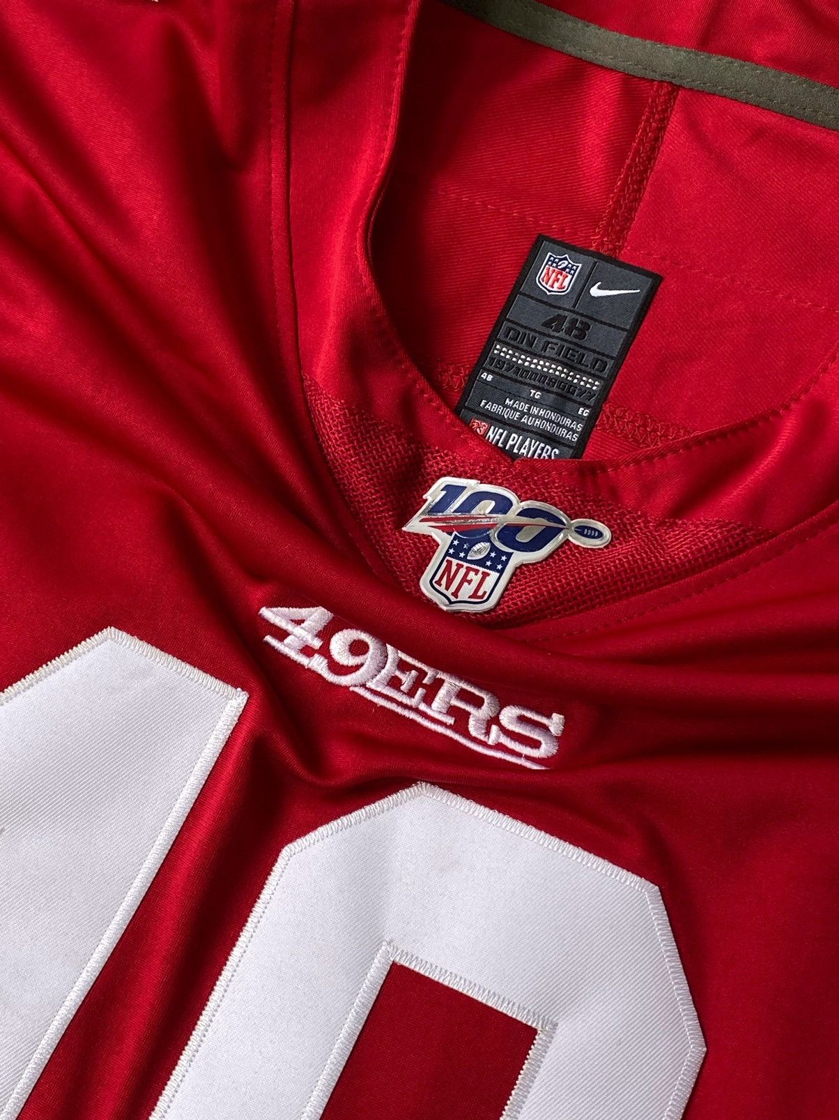 NFL × Nike NIKE JERSEY Y2K JIMMY GAROPPOLO T-SHIRT Size US L / EU 52-54 / 3 - 10 Thumbnail