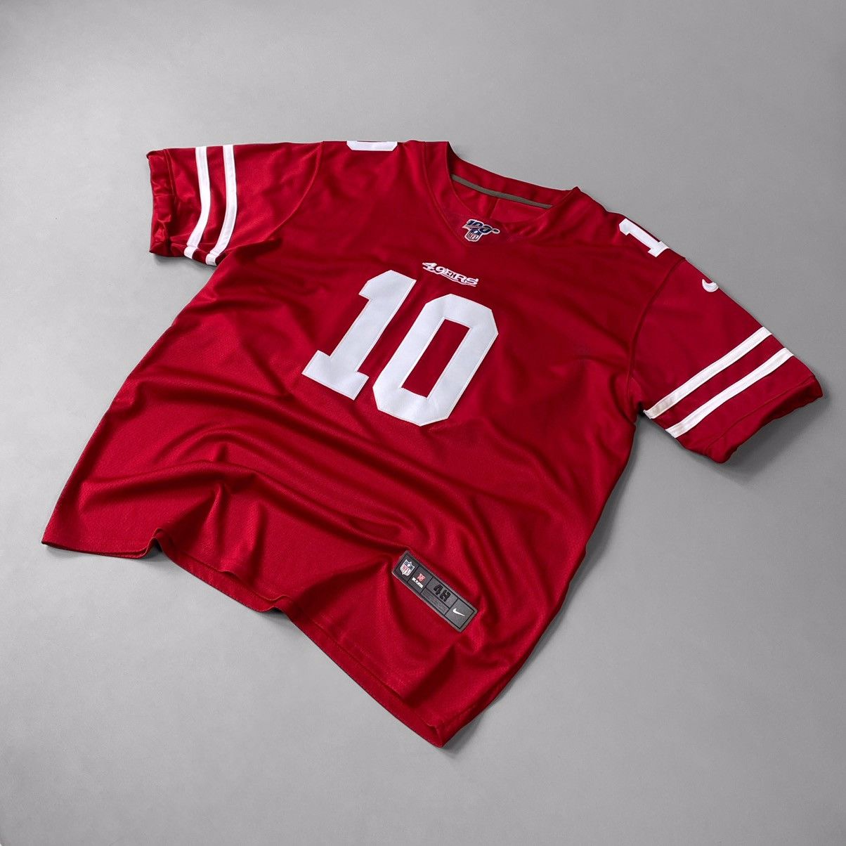NFL × Nike NIKE JERSEY Y2K JIMMY GAROPPOLO T-SHIRT Size US L / EU 52-54 / 3 - 3 Thumbnail