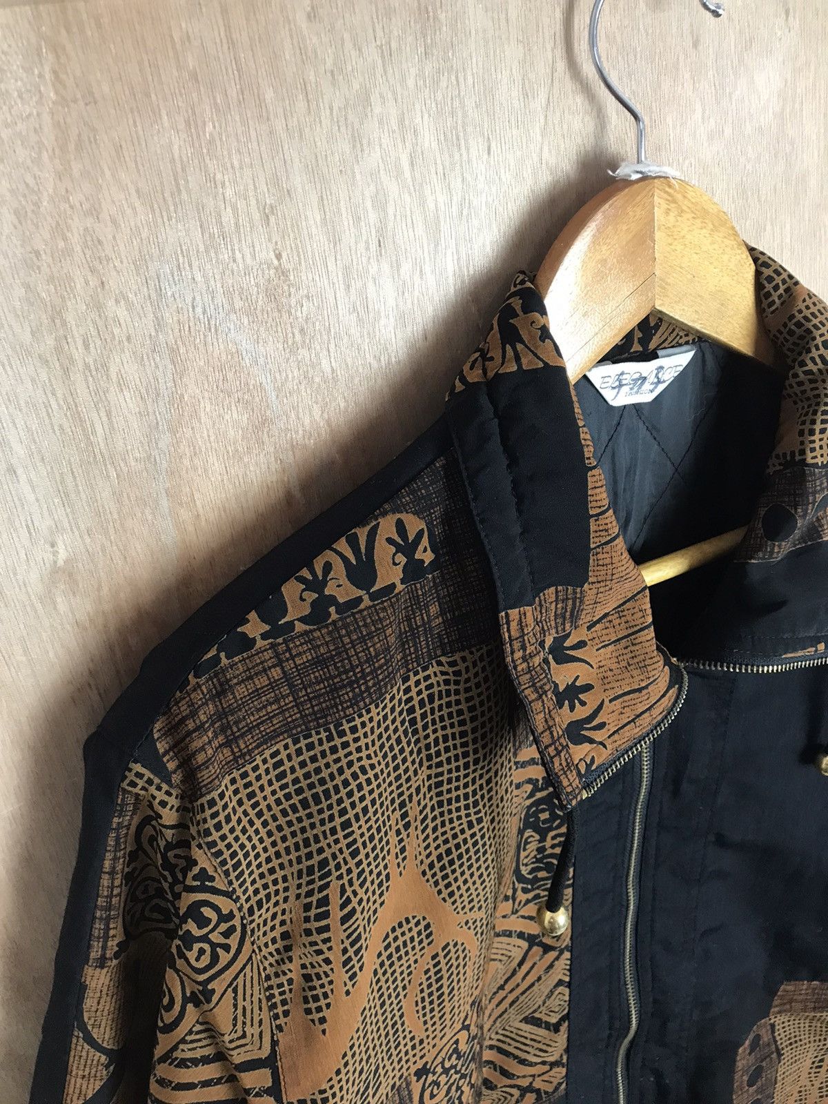 Japanese Brand × Vintage Vintage Patches Printed Nature Motif Bomber Jacket Size US M / EU 48-50 / 2 - 8 Thumbnail
