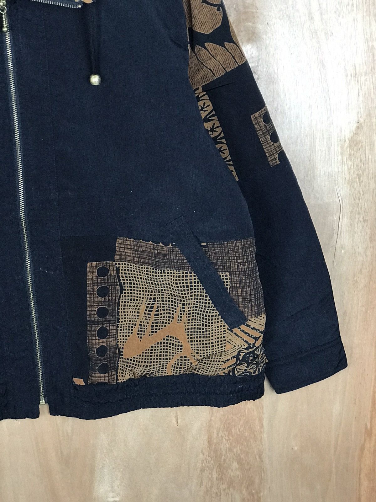 Japanese Brand × Vintage Vintage Patches Printed Nature Motif Bomber Jacket Size US M / EU 48-50 / 2 - 4 Thumbnail