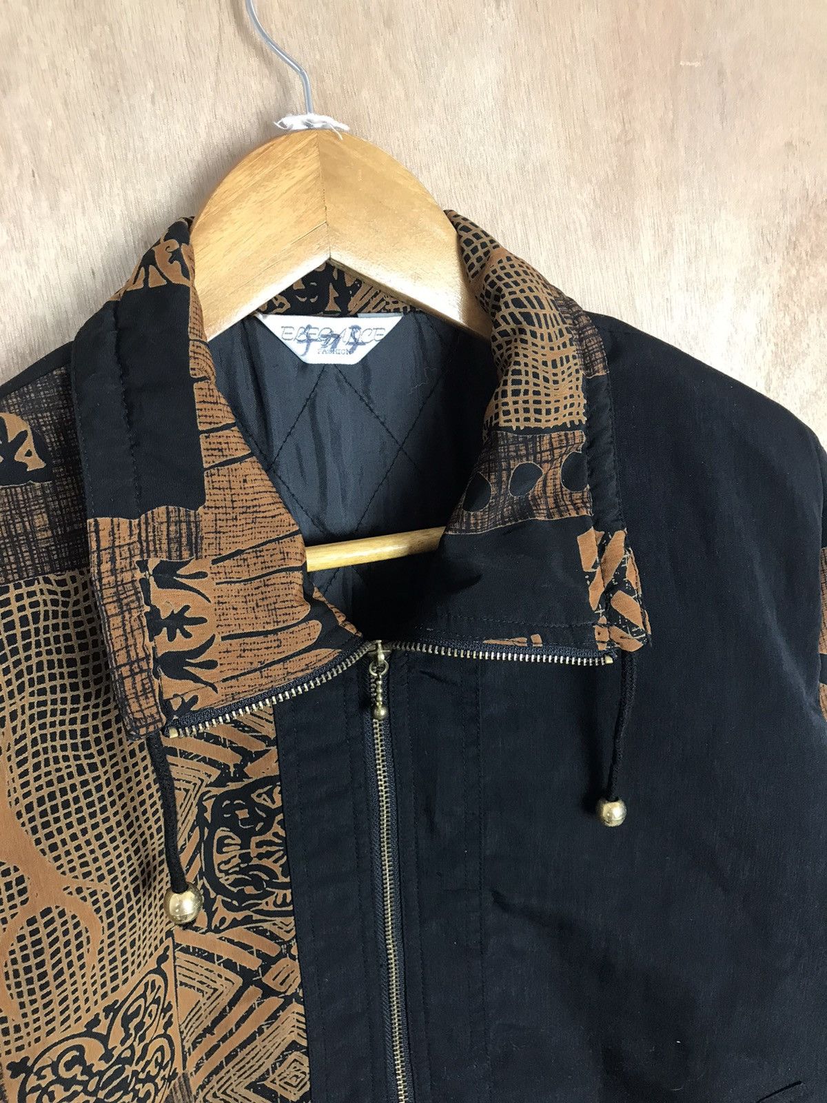 Japanese Brand × Vintage Vintage Patches Printed Nature Motif Bomber Jacket Size US M / EU 48-50 / 2 - 7 Thumbnail