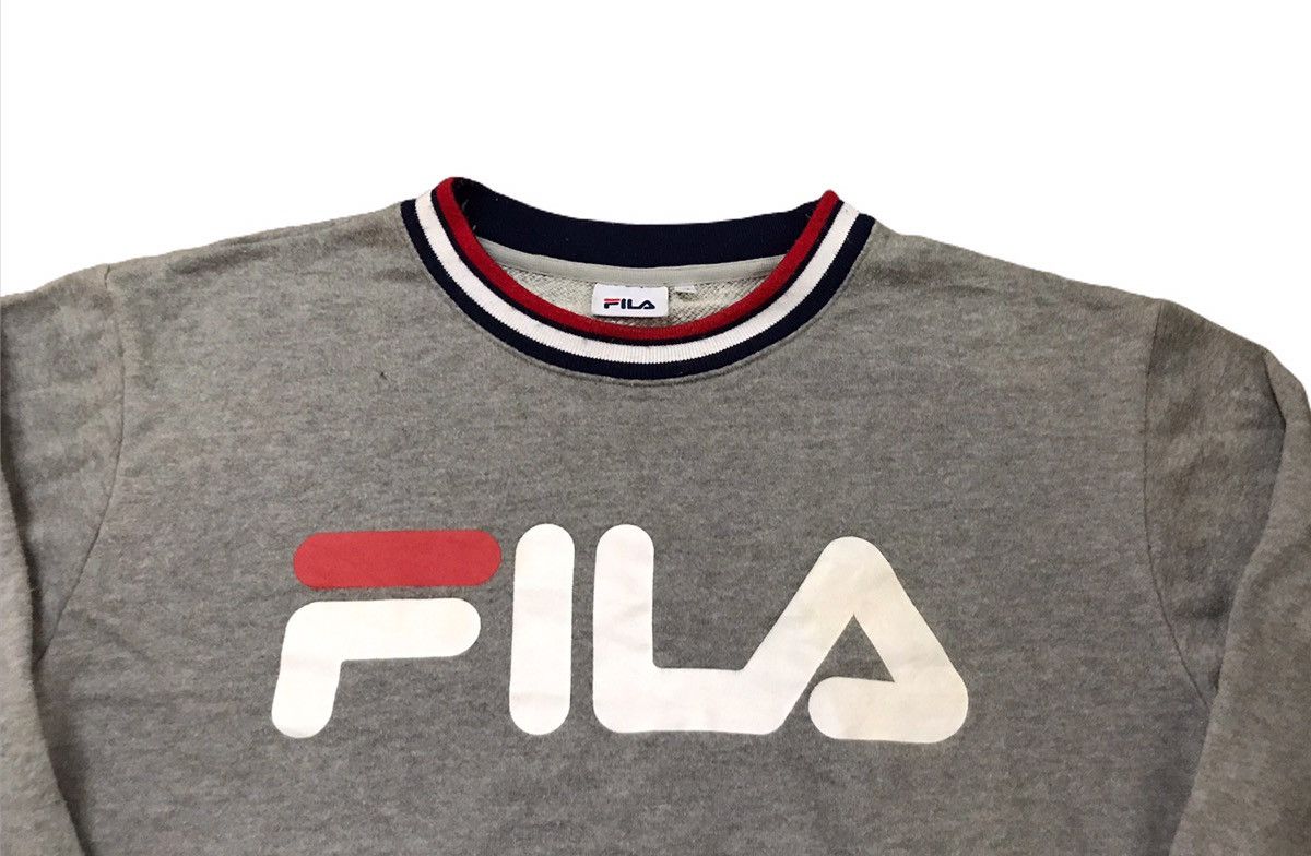 Fila Fila center big logo sweatshirt Size US M / EU 48-50 / 2 - 2 Thumbnail