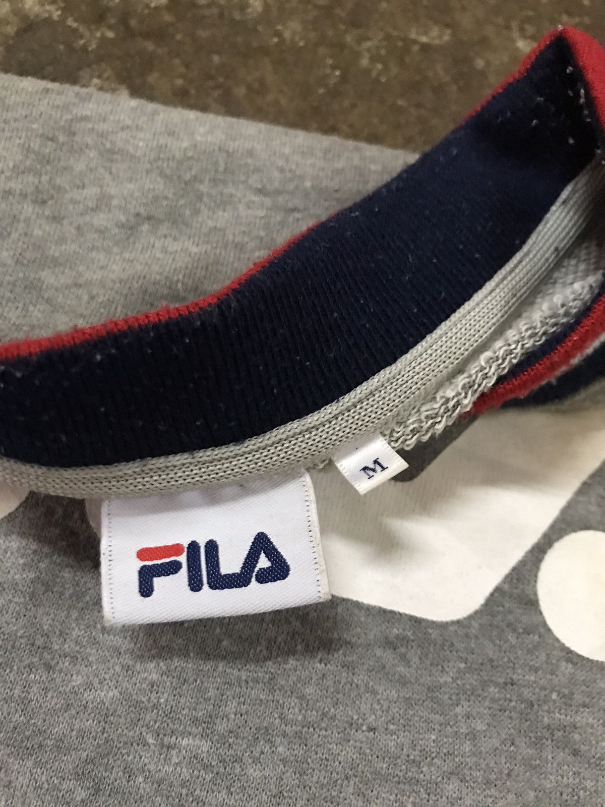 Fila Fila center big logo sweatshirt Size US M / EU 48-50 / 2 - 3 Thumbnail