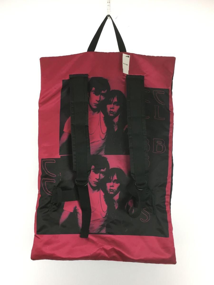 Pre-owned Raf Simons Goth Poster Multi Pocket Backpack In Black