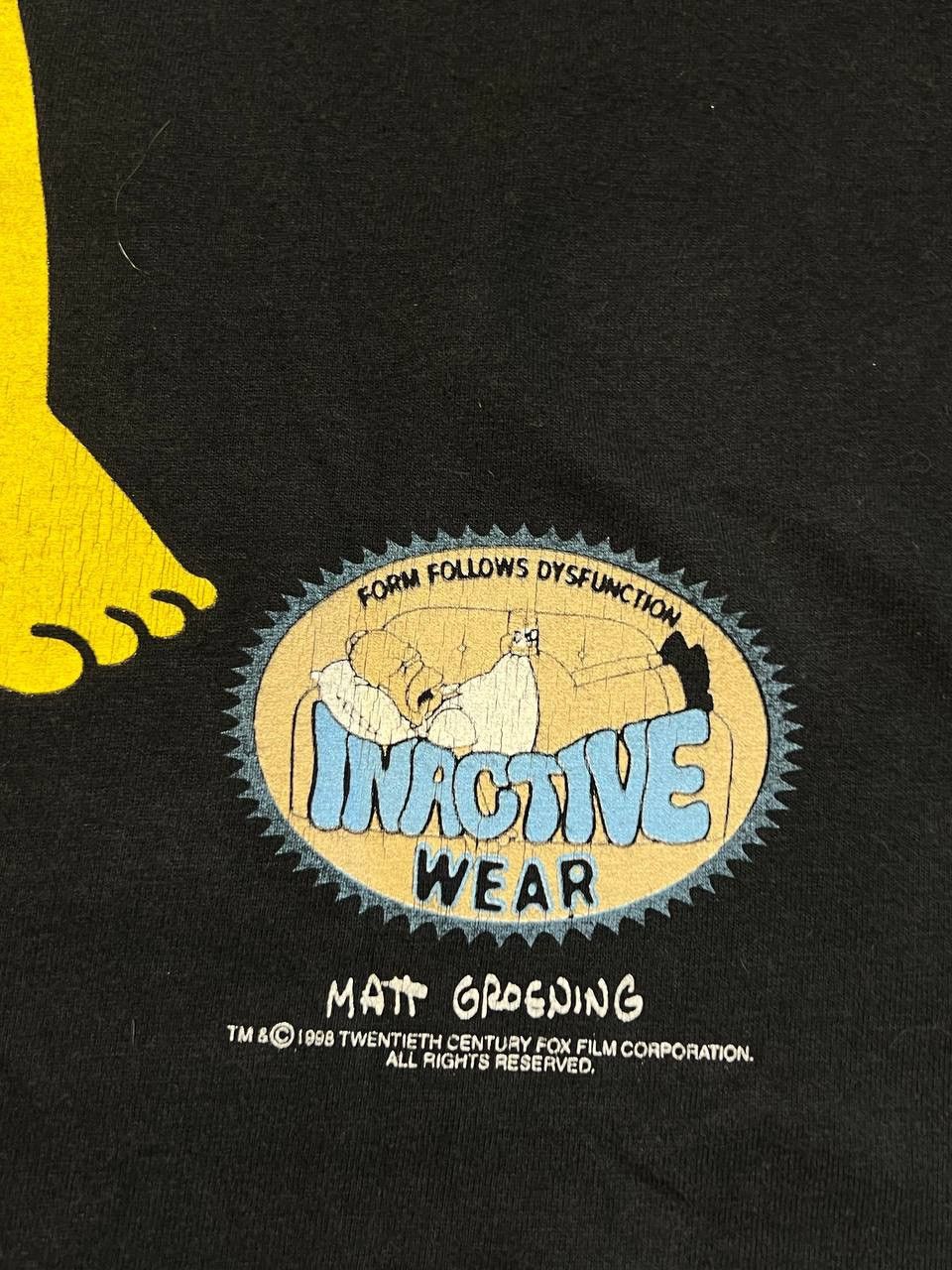 The Simpsons Vintage The Simpsons Homer 1998 Full Homey T Shirt Size US M / EU 48-50 / 2 - 10 Thumbnail