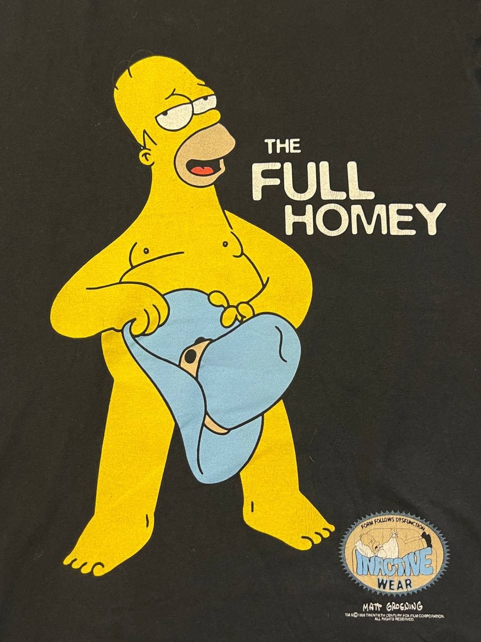 The Simpsons Vintage The Simpsons Homer 1998 Full Homey T Shirt Size US M / EU 48-50 / 2 - 7 Thumbnail