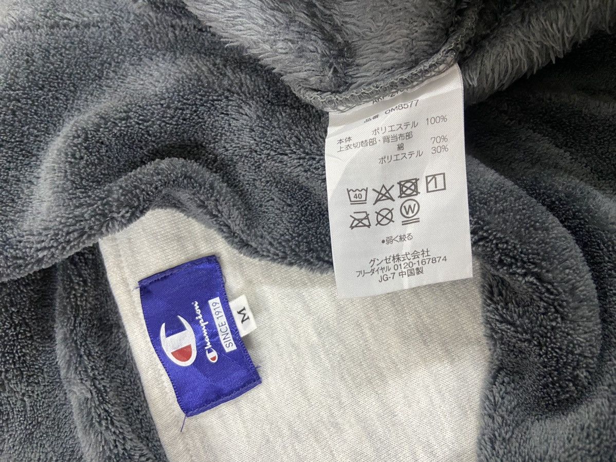 Champion Vintage Champion Fleece Spell Out Big Logo Streetwear Size M / US 6-8 / IT 42-44 - 5 Thumbnail