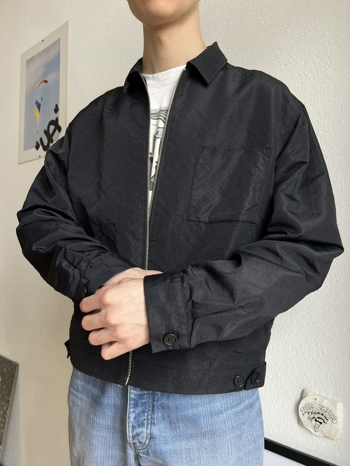 HELMUT LANG SS1996 Zip Up Nylon Jacket