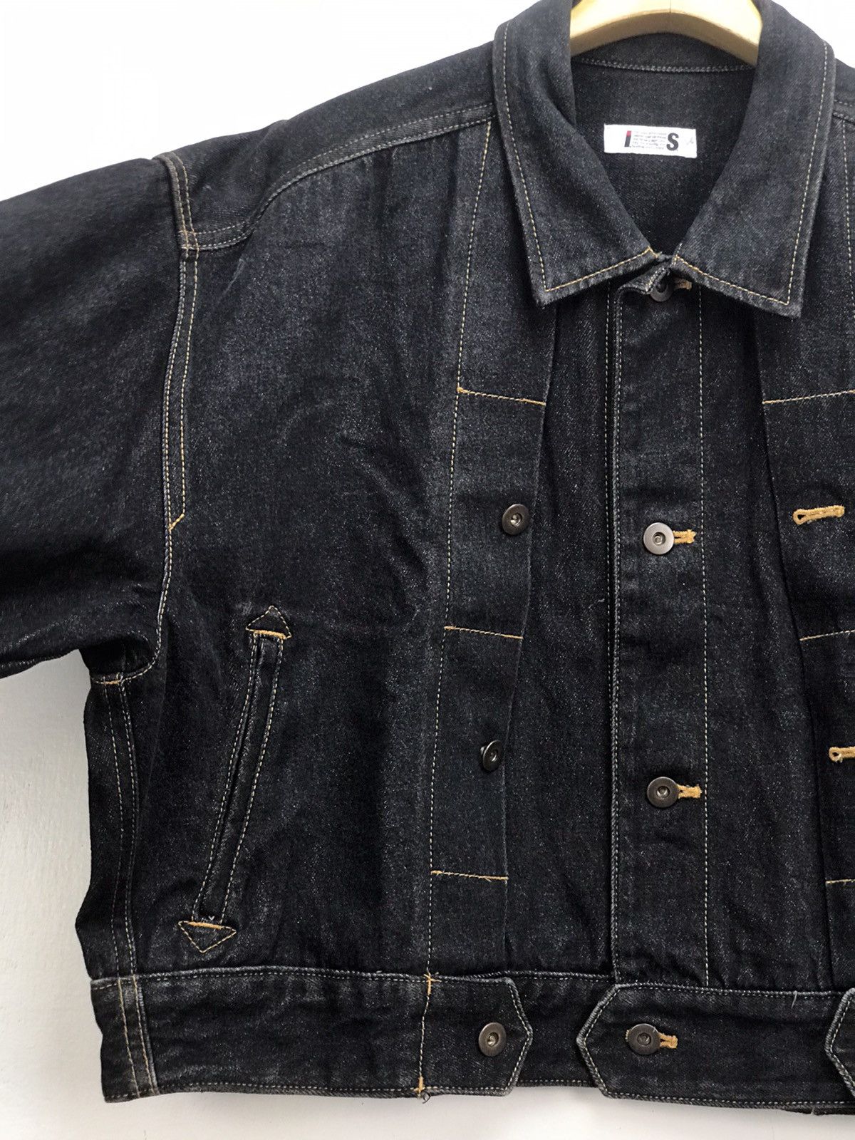Issey Miyake VINTAGE ISSEY MIYAKE TSUMORI CHISATO TRUCKER JACKET Size US M / EU 48-50 / 2 - 7 Thumbnail