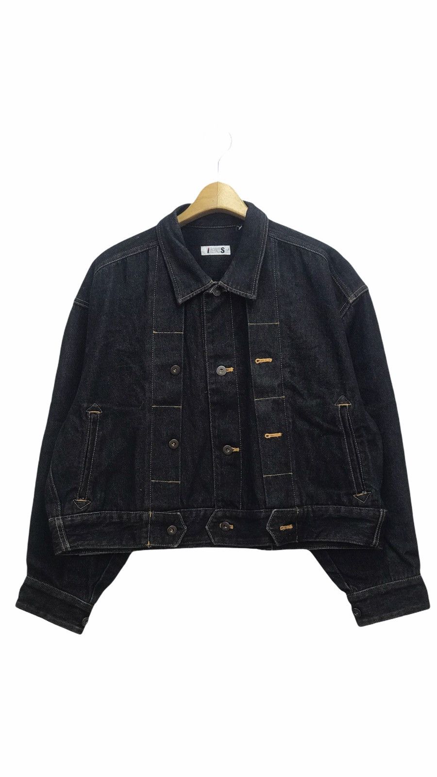 Issey Miyake VINTAGE ISSEY MIYAKE TSUMORI CHISATO TRUCKER JACKET Size US M / EU 48-50 / 2 - 5 Thumbnail