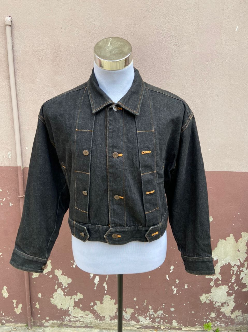 Issey Miyake VINTAGE ISSEY MIYAKE TSUMORI CHISATO TRUCKER JACKET Size US M / EU 48-50 / 2 - 3 Thumbnail