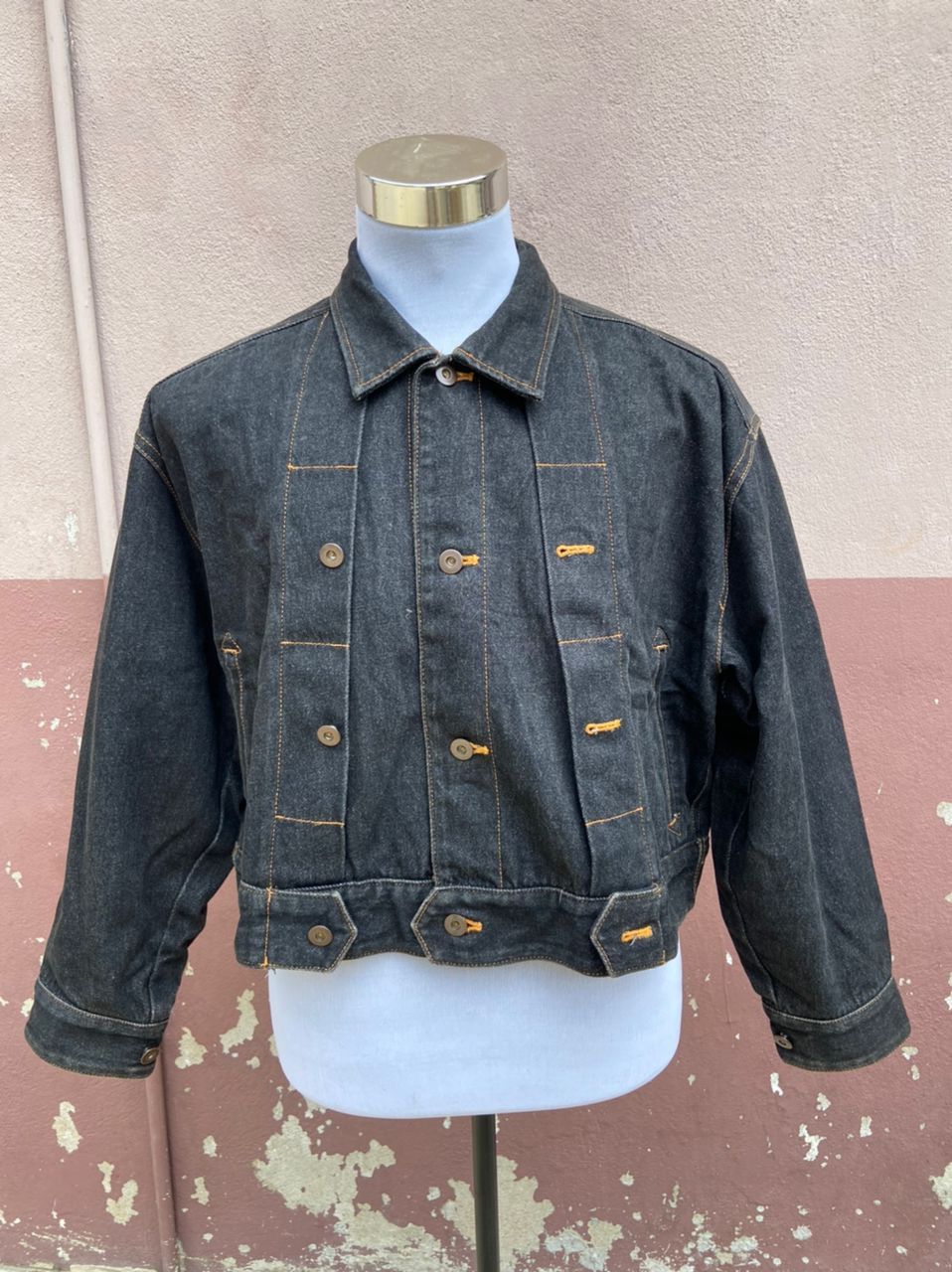 Issey Miyake VINTAGE ISSEY MIYAKE TSUMORI CHISATO TRUCKER JACKET Size US M / EU 48-50 / 2 - 1 Thumbnail