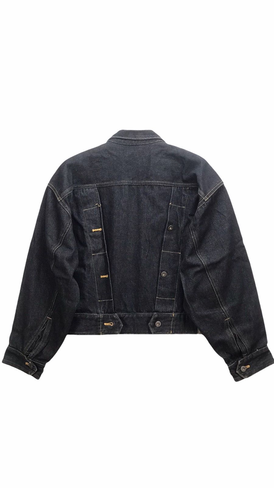 Issey Miyake VINTAGE ISSEY MIYAKE TSUMORI CHISATO TRUCKER JACKET Size US M / EU 48-50 / 2 - 6 Thumbnail