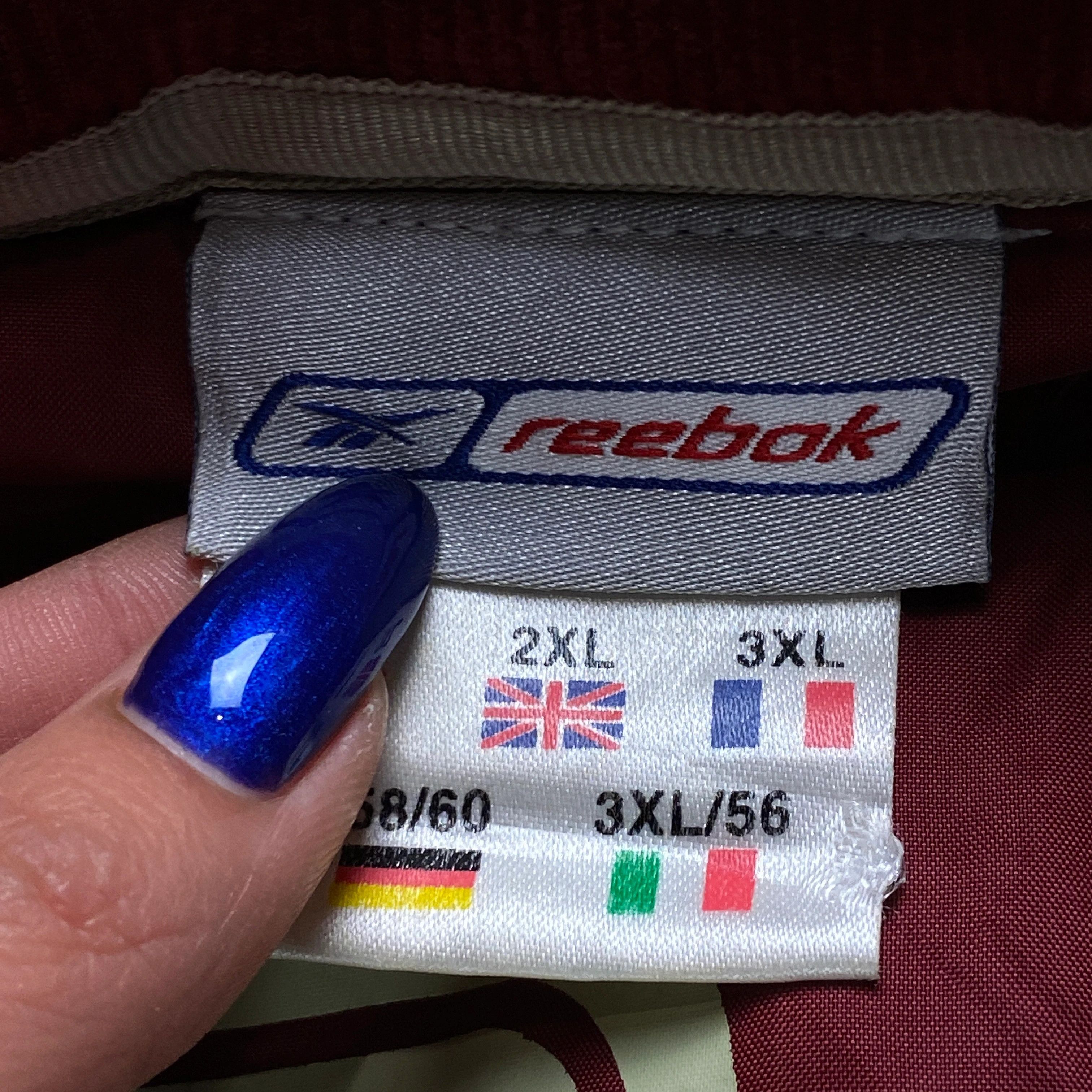 Reebok × Vintage Mens Bomber Jacket Reebok Vintage Size 3XL Size US XXL / EU 58 / 5 - 6 Thumbnail