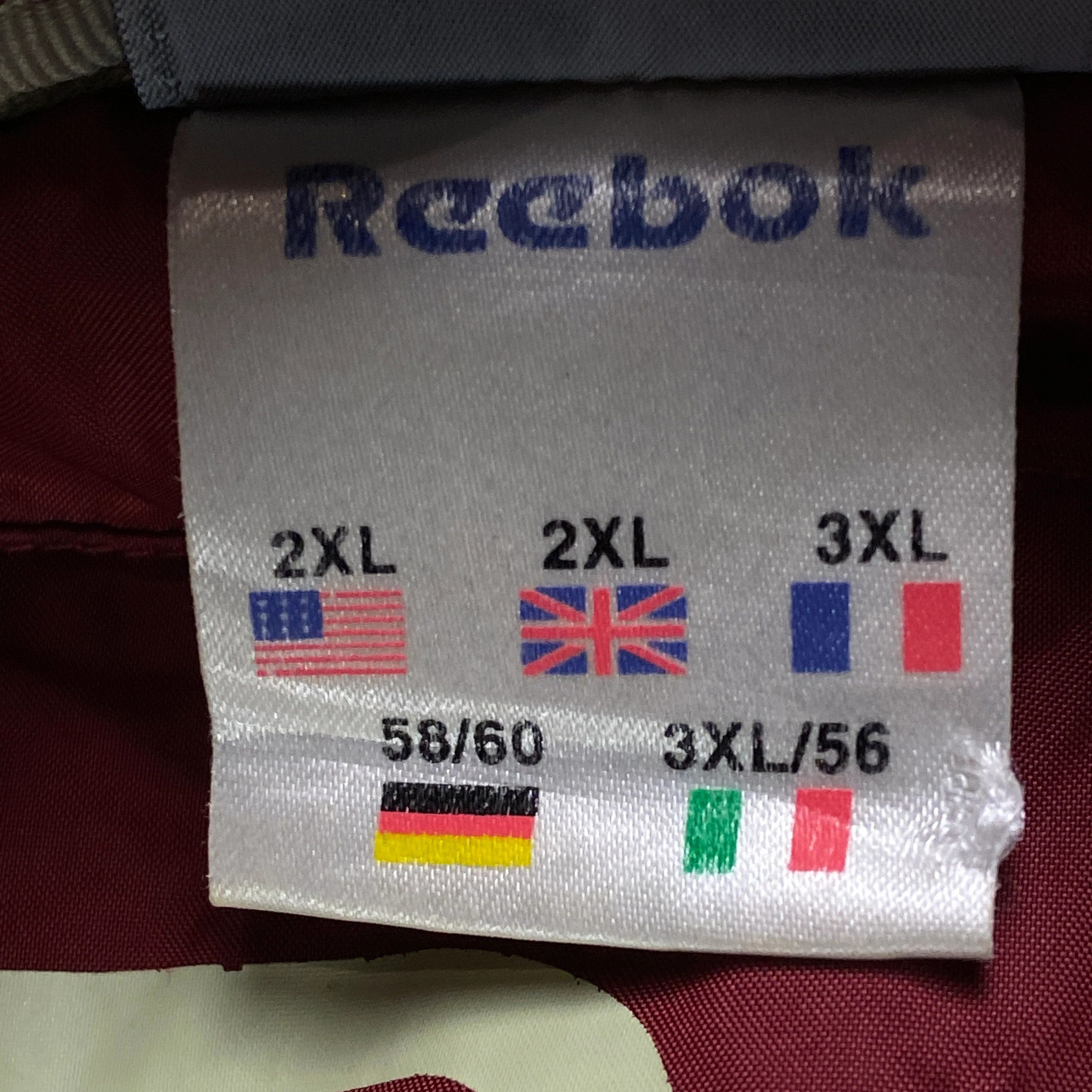 Reebok × Vintage Mens Bomber Jacket Reebok Vintage Size 3XL Size US XXL / EU 58 / 5 - 7 Thumbnail