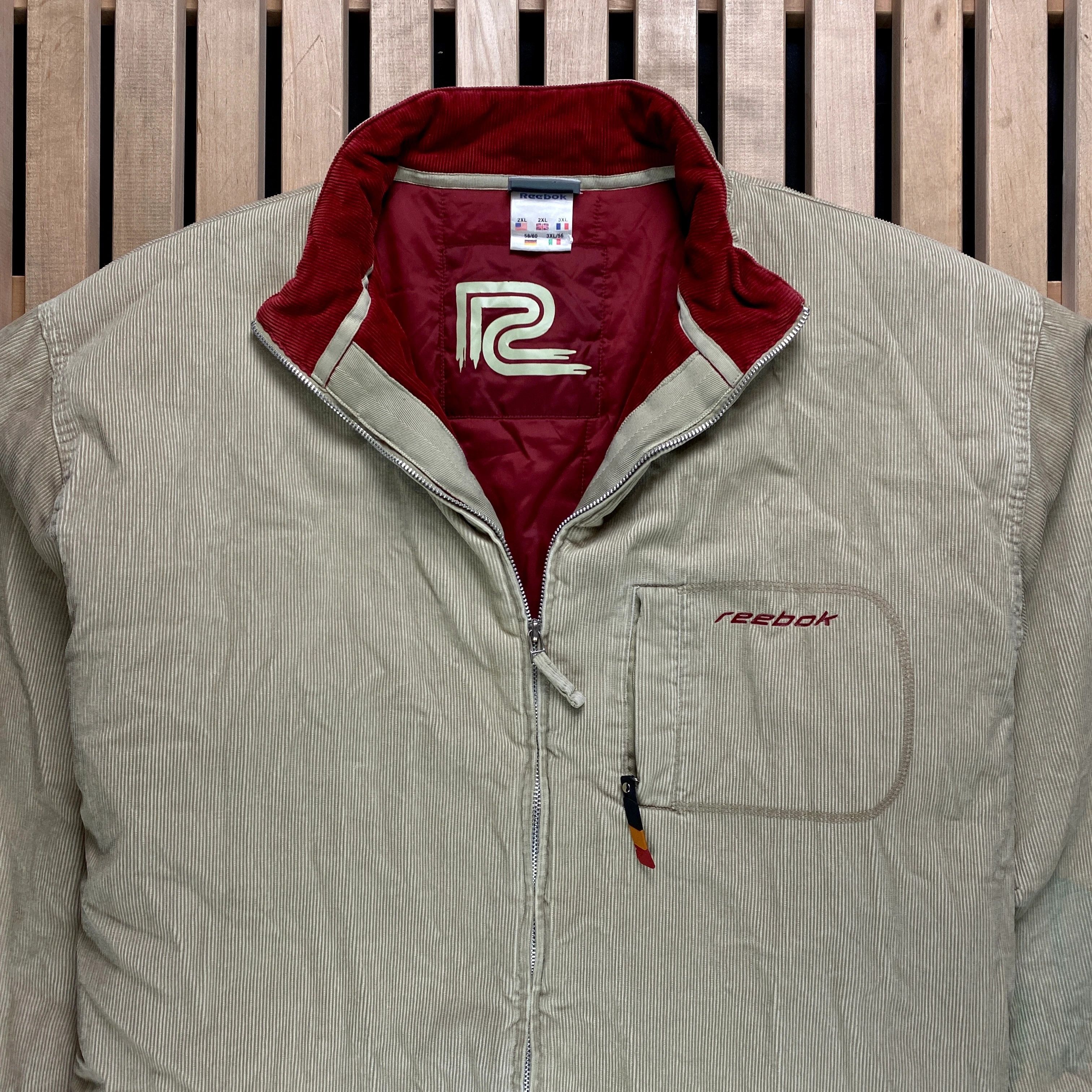 Reebok × Vintage Mens Bomber Jacket Reebok Vintage Size 3XL Size US XXL / EU 58 / 5 - 2 Thumbnail