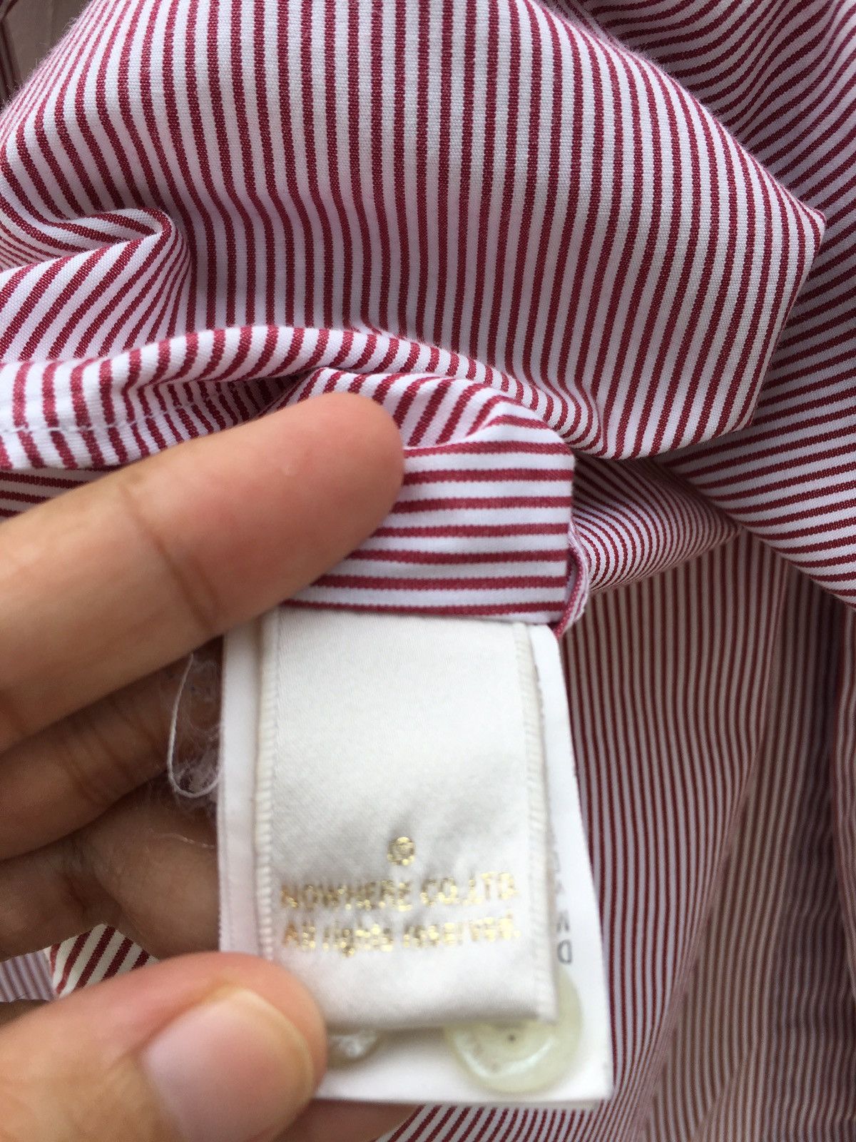 Bape BAPE By A Bathing Ape Collar Stripes Shirt Size US M / EU 48-50 / 2 - 15 Thumbnail