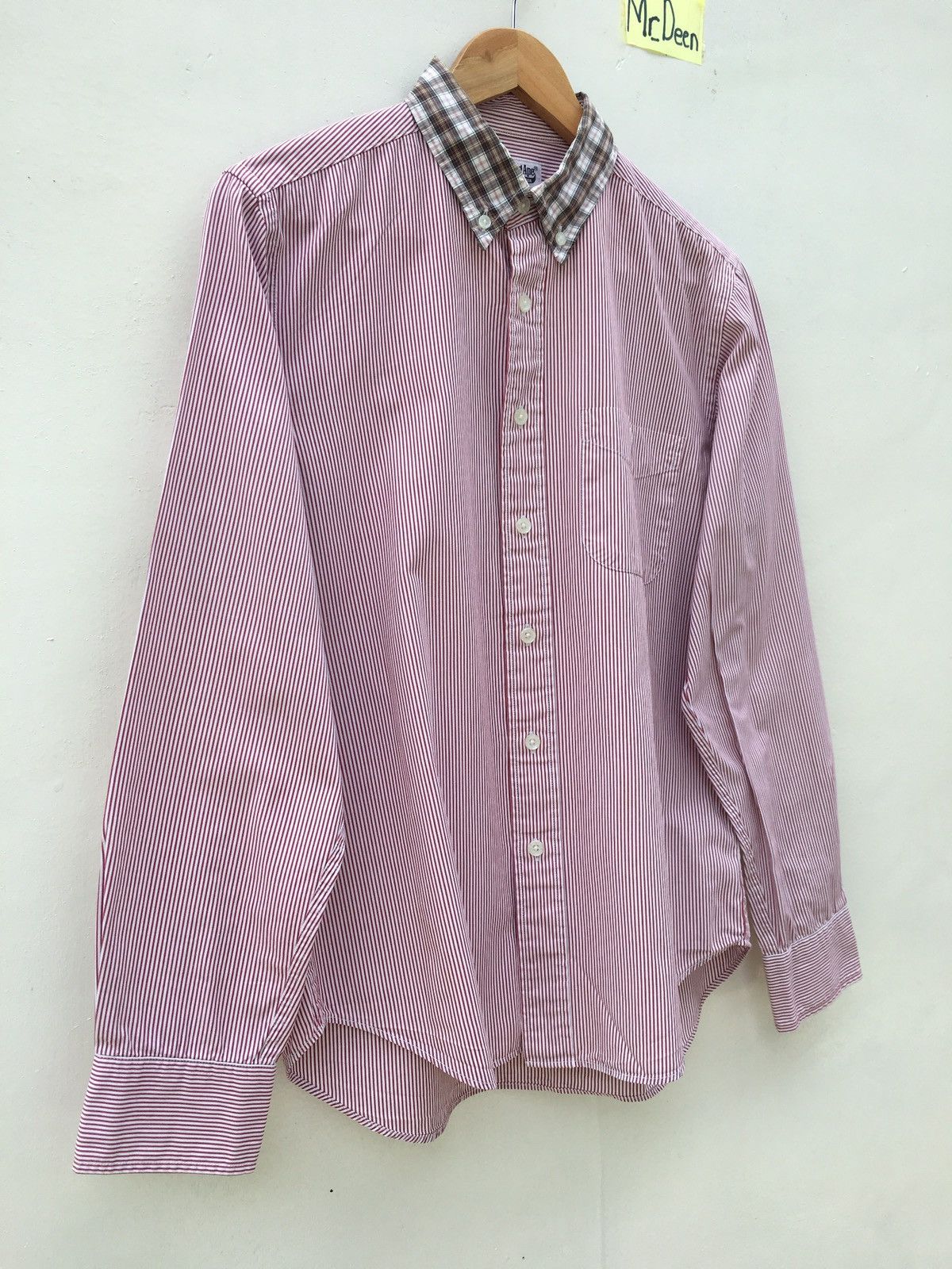 Bape BAPE By A Bathing Ape Collar Stripes Shirt Size US M / EU 48-50 / 2 - 2 Thumbnail
