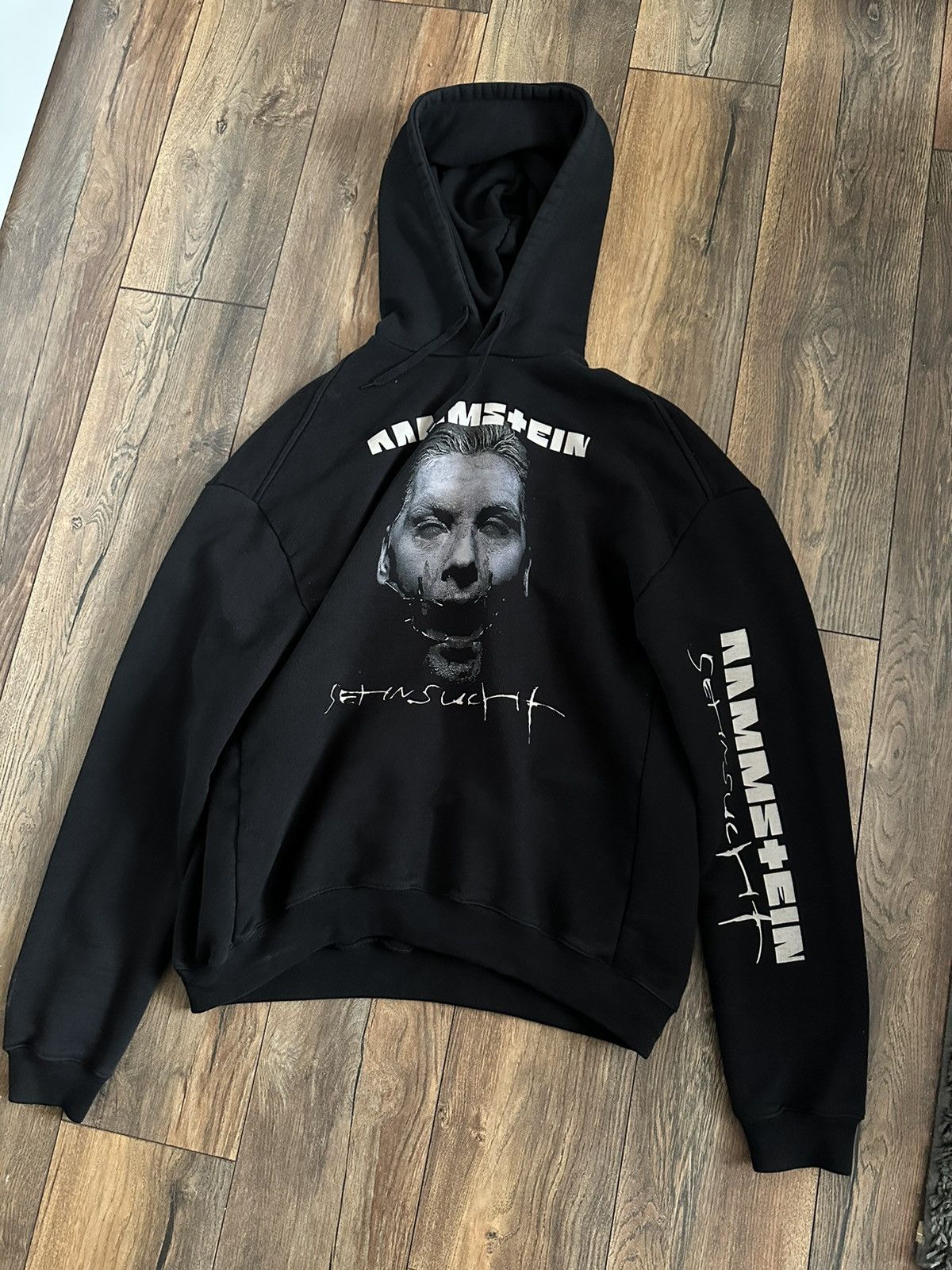 Vetements Rammstein Hoodie | Grailed