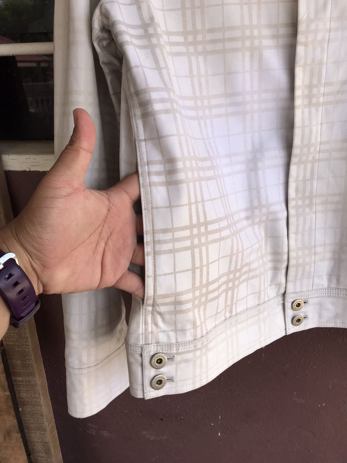Burberry Vintage Burberry London Nova Check Trucker Jacket Size US M / EU 48-50 / 2 - 8 Thumbnail