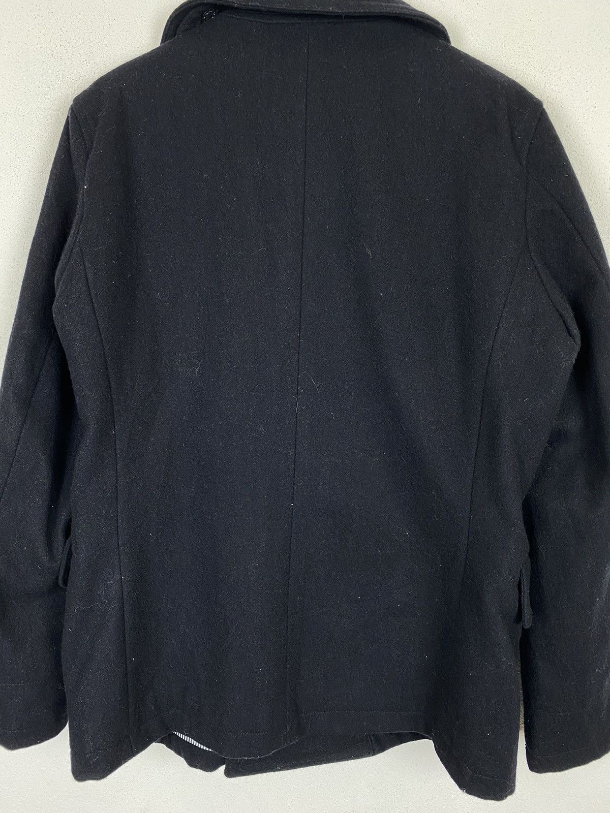 Global Work GLOBAL WORK NAVY PEA COAT Size US XL / EU 56 / 4 - 6 Thumbnail