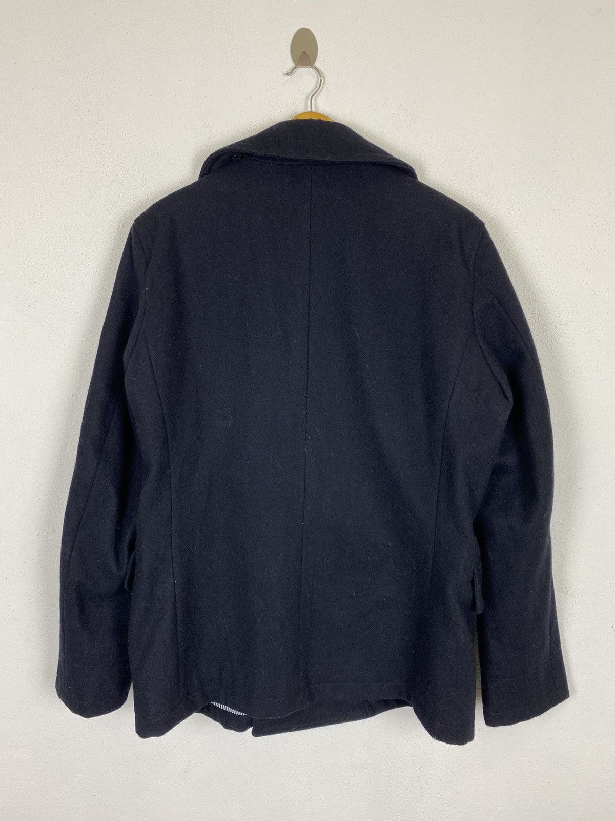Global Work GLOBAL WORK NAVY PEA COAT Size US XL / EU 56 / 4 - 5 Thumbnail
