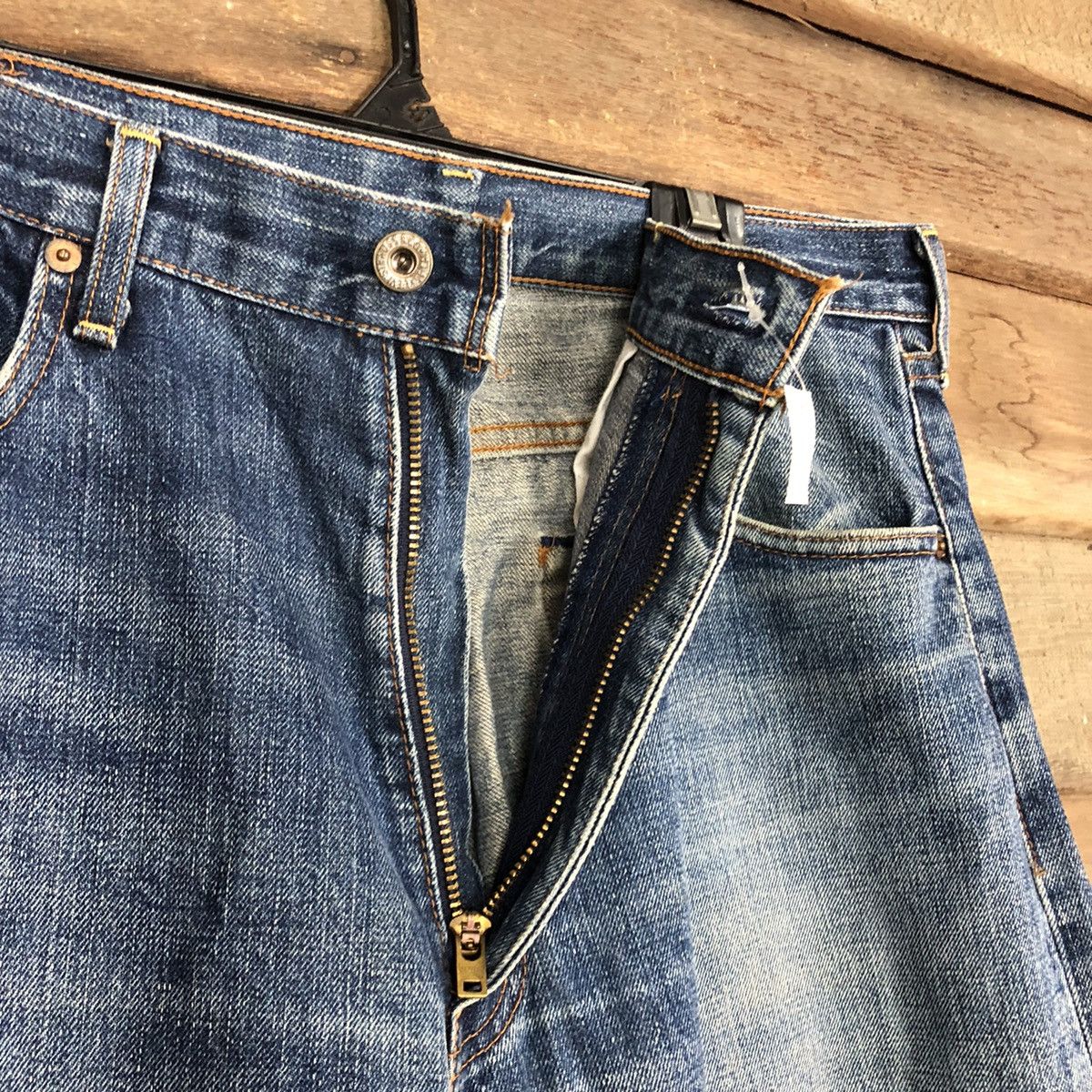 Levi's Vtg Levis Strauss Blue Denim Jeans Pants #4621DL Size US 34 / EU 50 - 7 Thumbnail