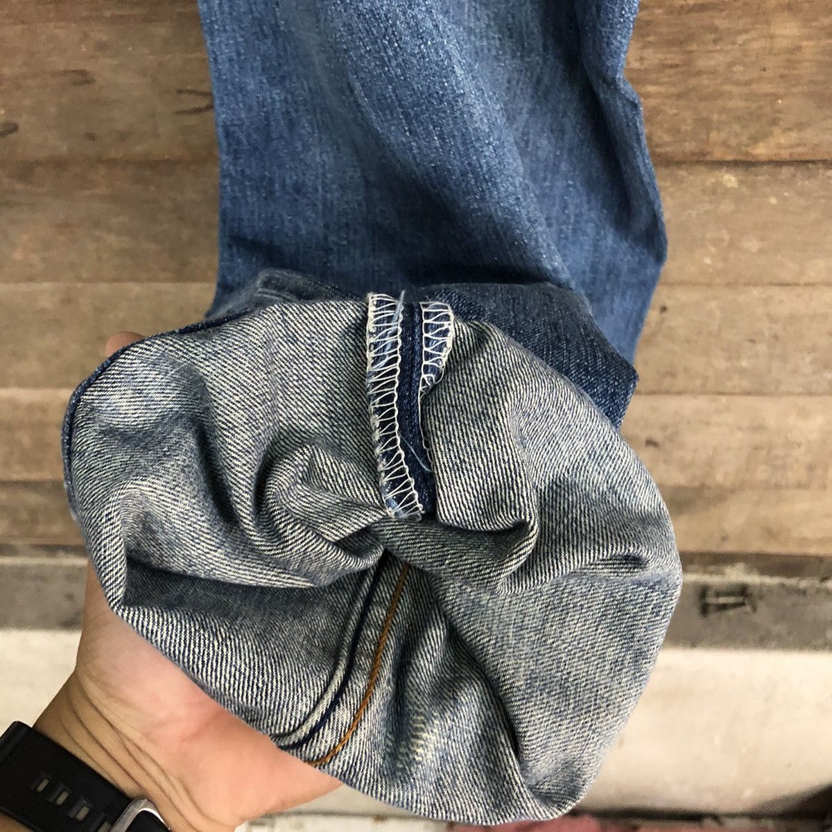 Levi's Vtg Levis Strauss Blue Denim Jeans Pants #4621DL Size US 34 / EU 50 - 15 Thumbnail