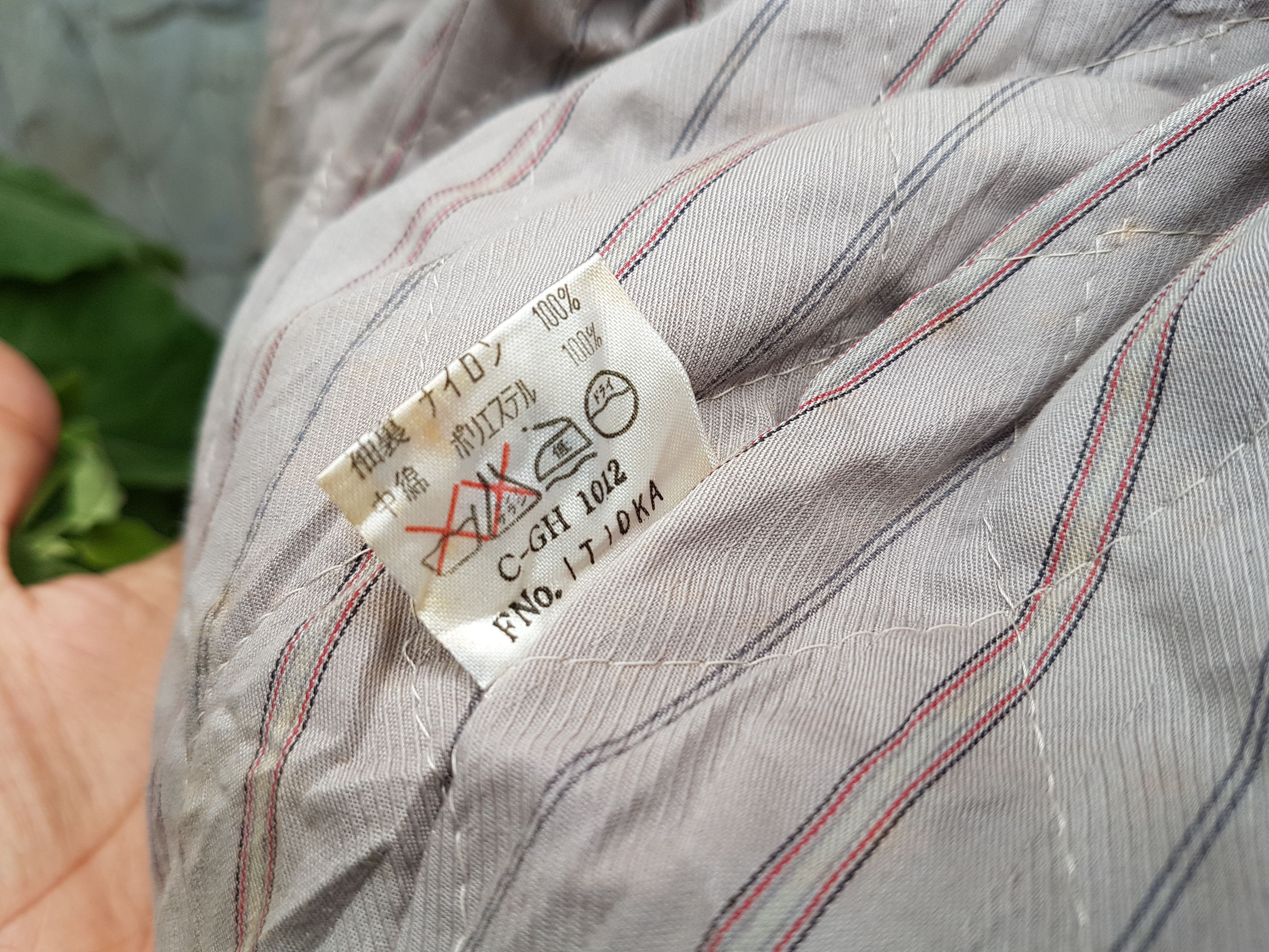 Japanese Brand Fit S To M, Herringbone Shawl Collar Asimmetrical Jacket Size US S / EU 44-46 / 1 - 15 Thumbnail