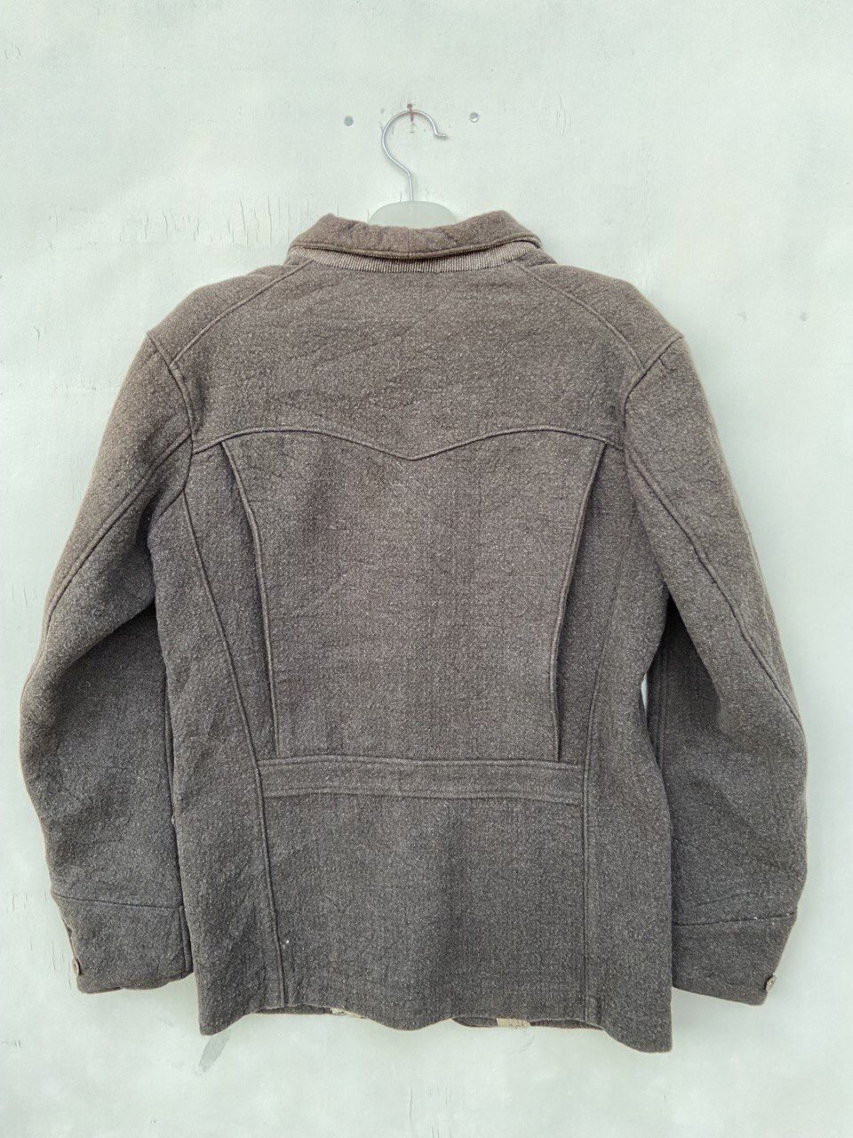 Japanese Brand Vintage Burnout Salt Paper Jacket Size US M / EU 48-50 / 2 - 2 Thumbnail