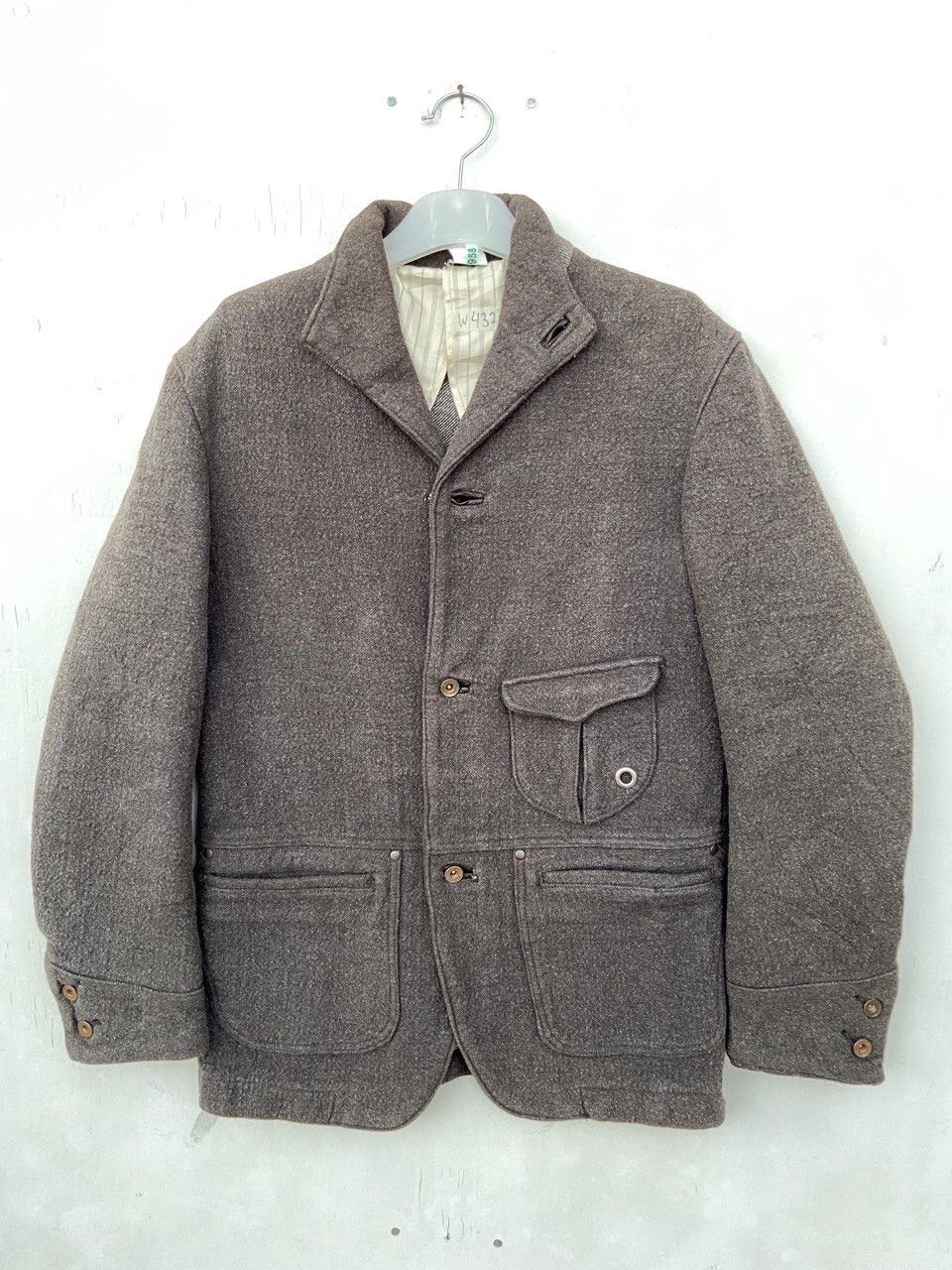 Vintage Burnout Salt Paper Jacket